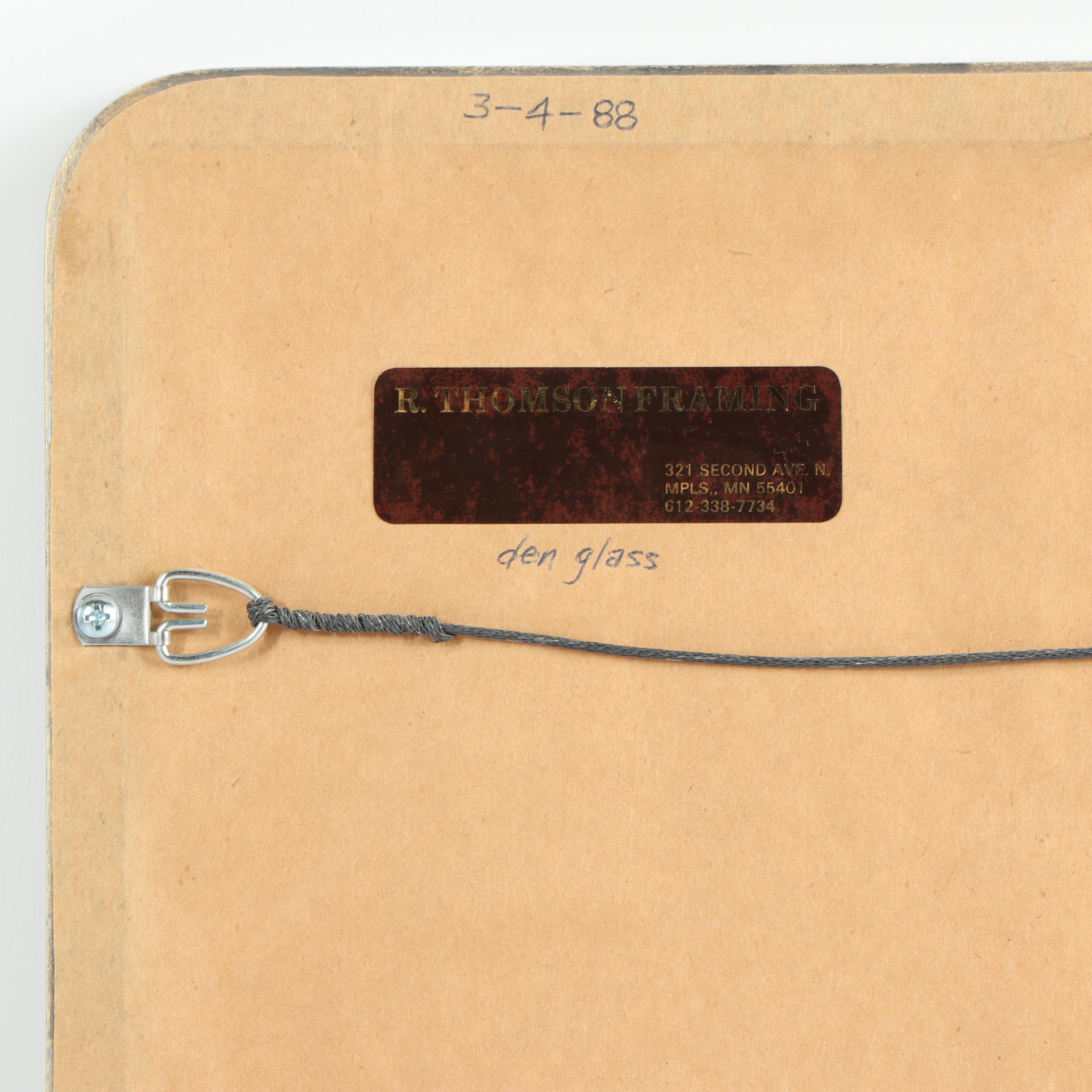 Dean Chamberlain (b. 1954) Photograph of Phone Booth in Paris, France