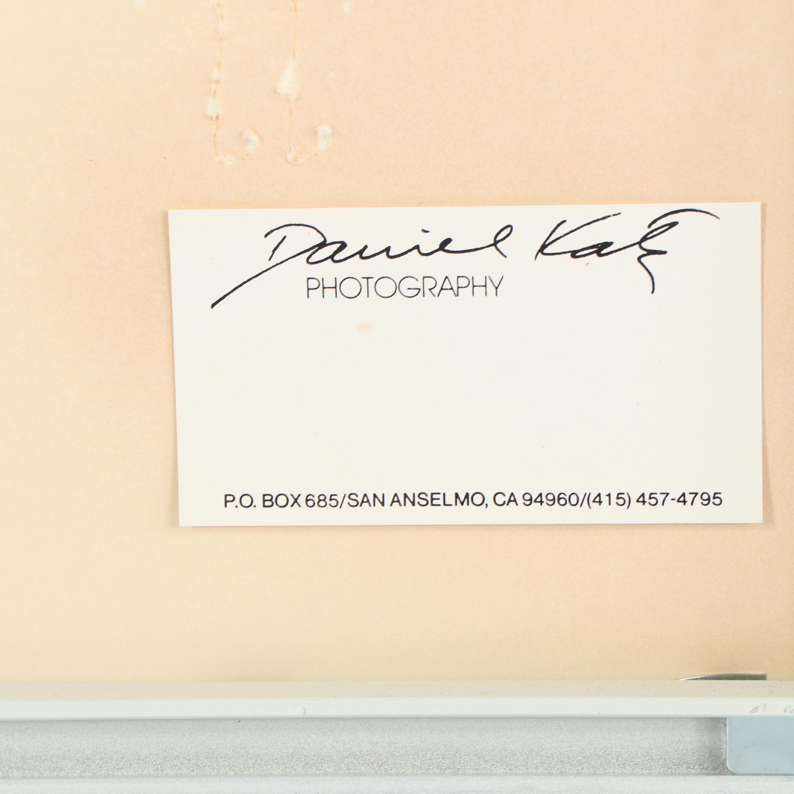 Daniel Katz Color Photograph