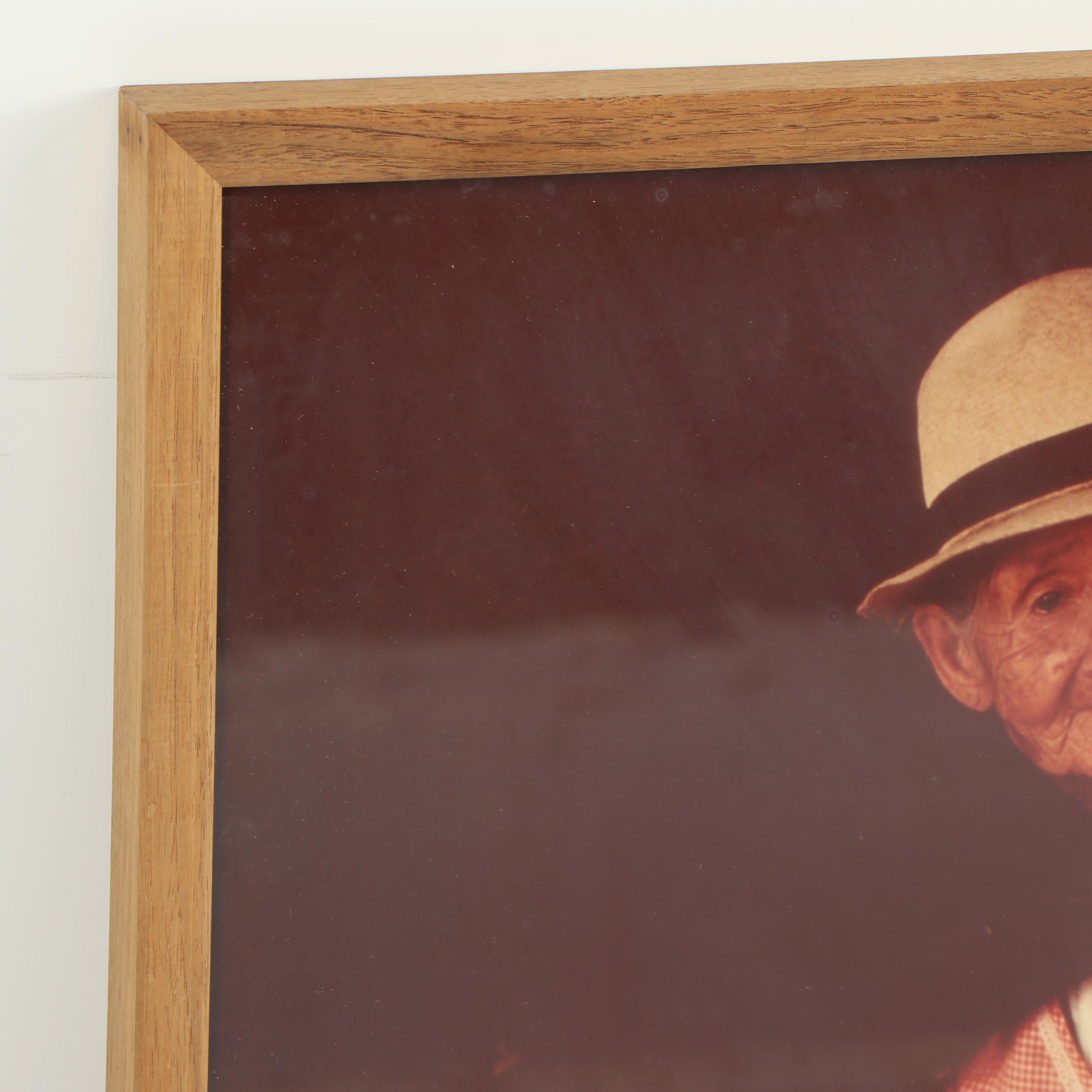 Paul Chesley Photograph "Native American Market Vendor and Her Wares"