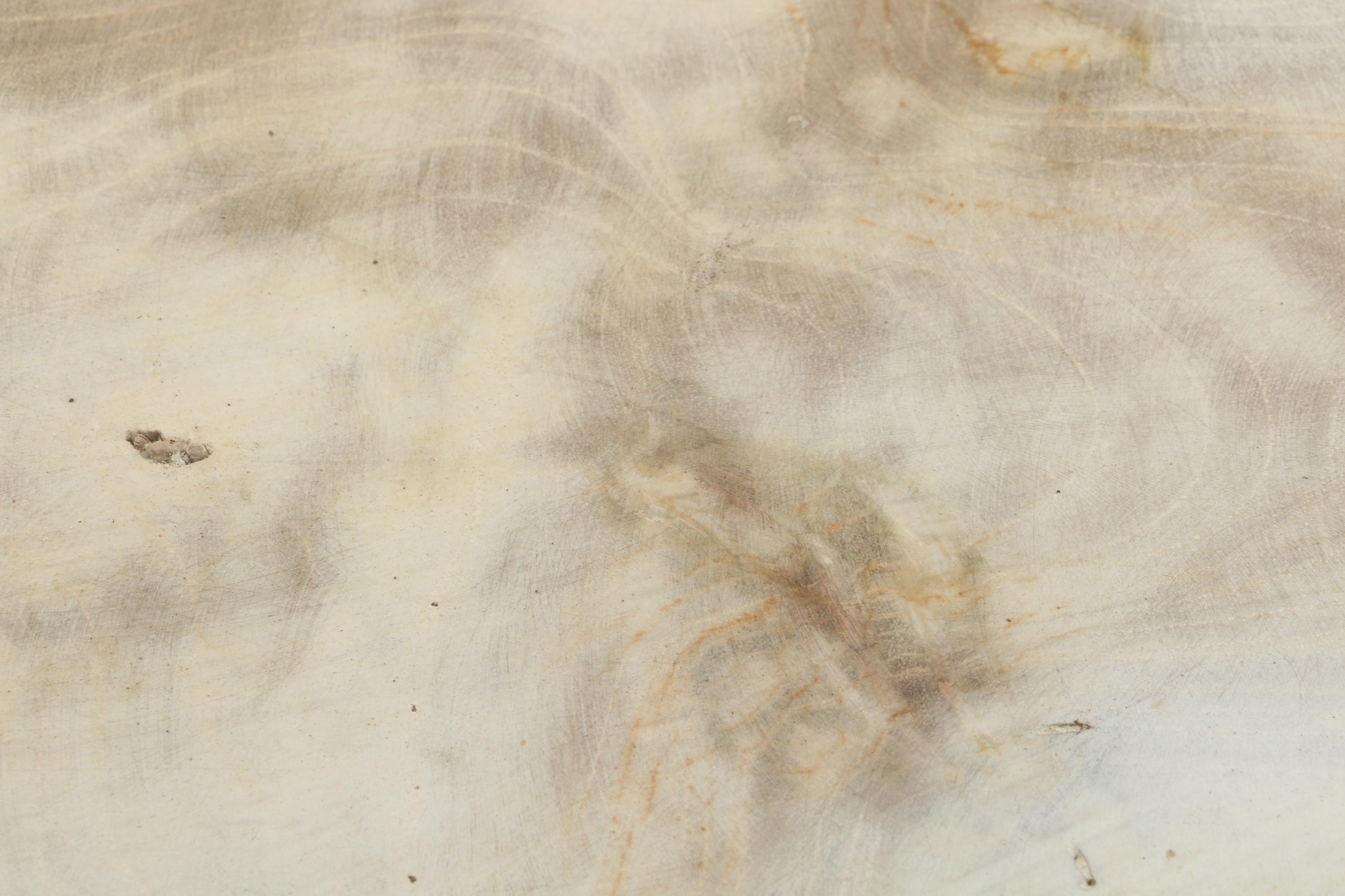 Painted Wood Slab Tabletop Panel