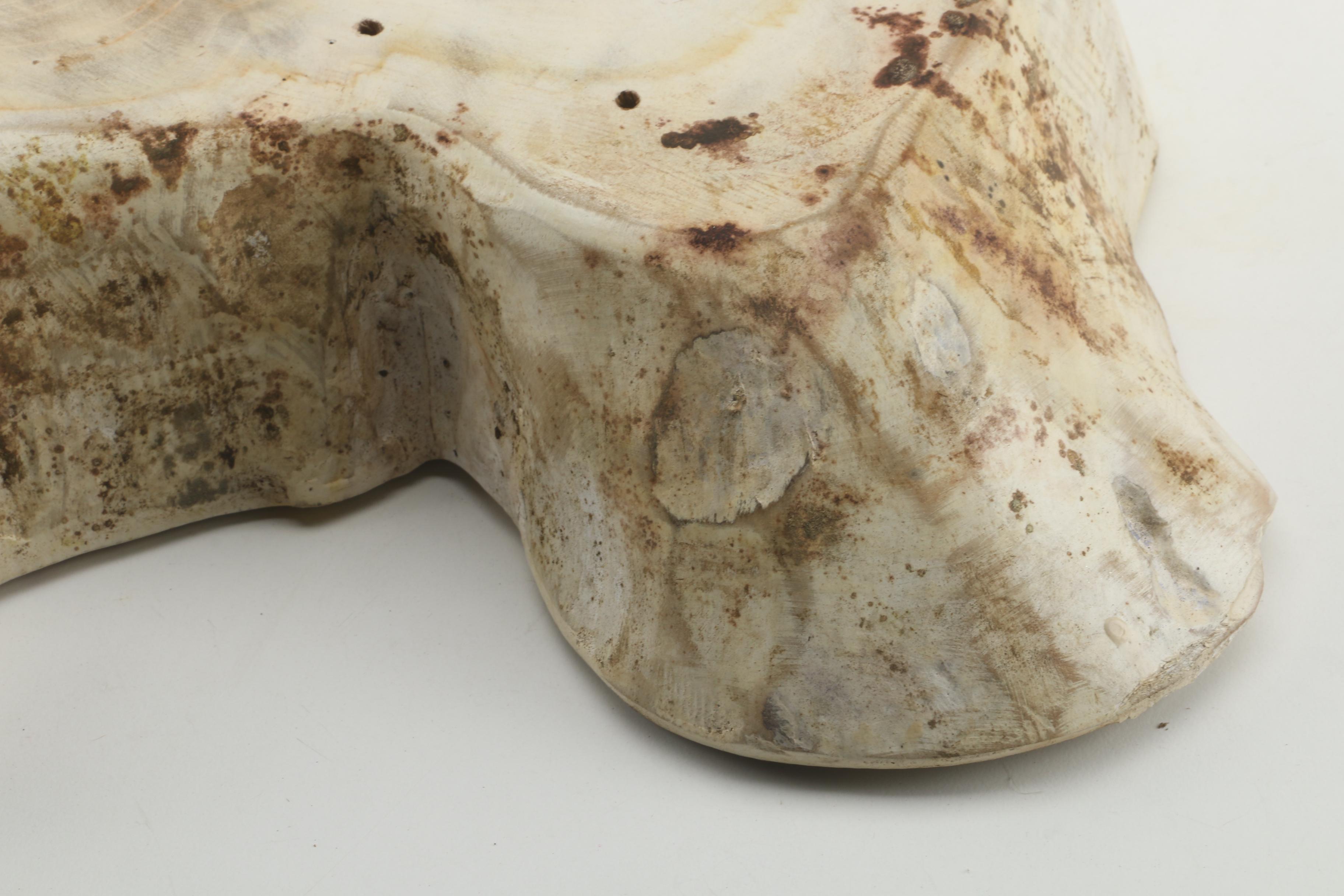 Painted Wood Slab Tabletop Panel