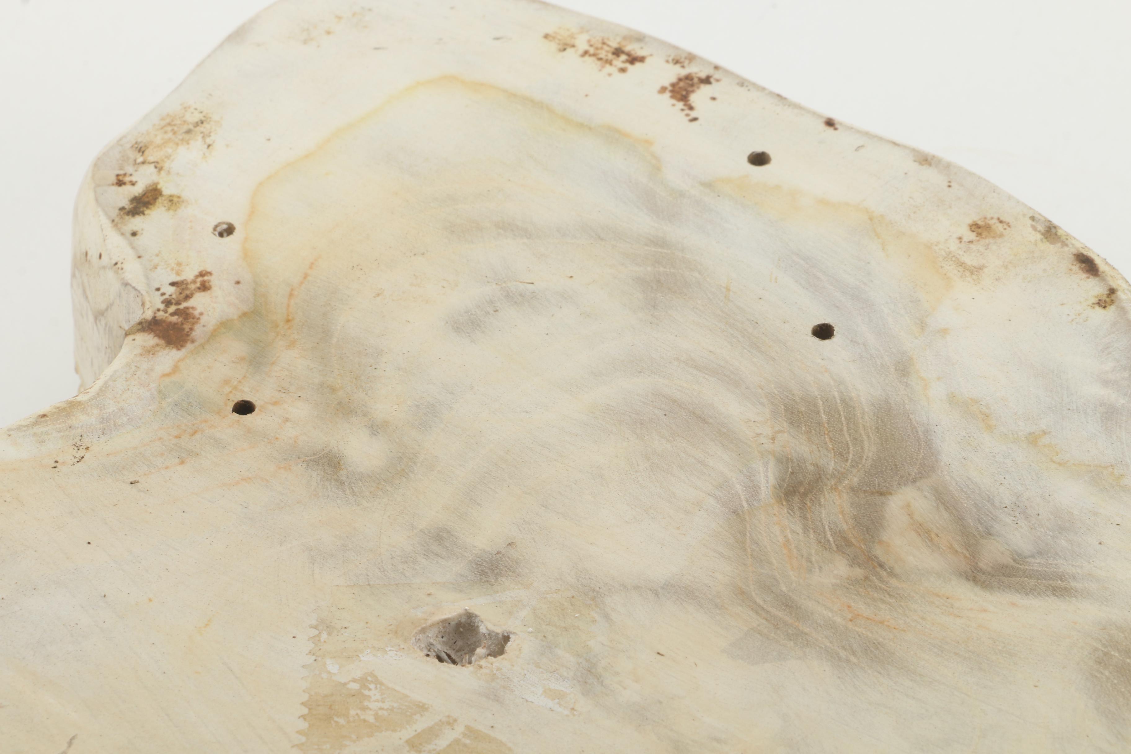 Painted Wood Slab Tabletop Panel