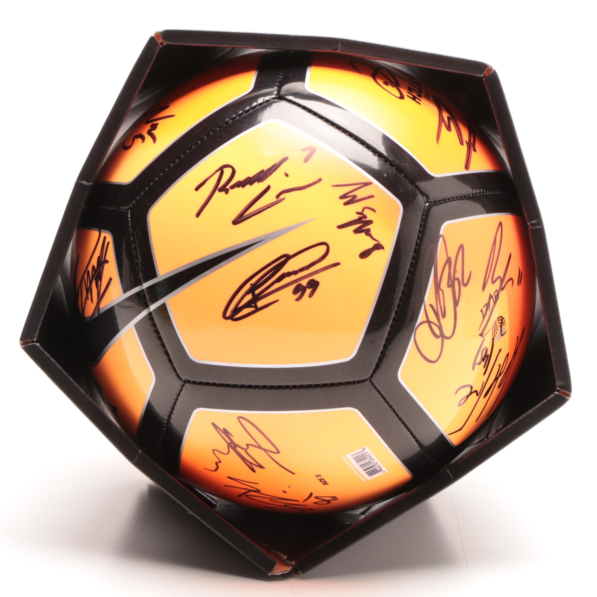 2017-2018 FC Cincinnati Signed Soccer Ball  COA