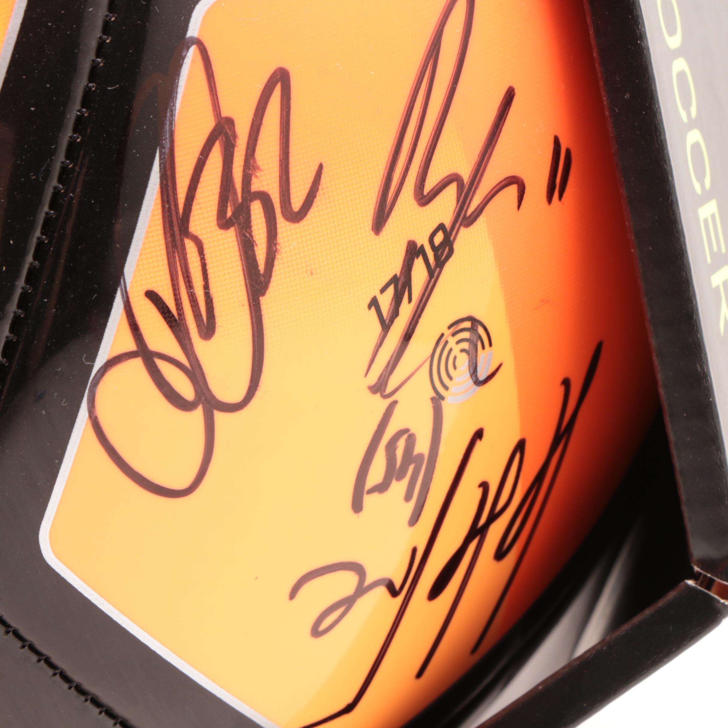 2017-2018 FC Cincinnati Signed Soccer Ball  COA