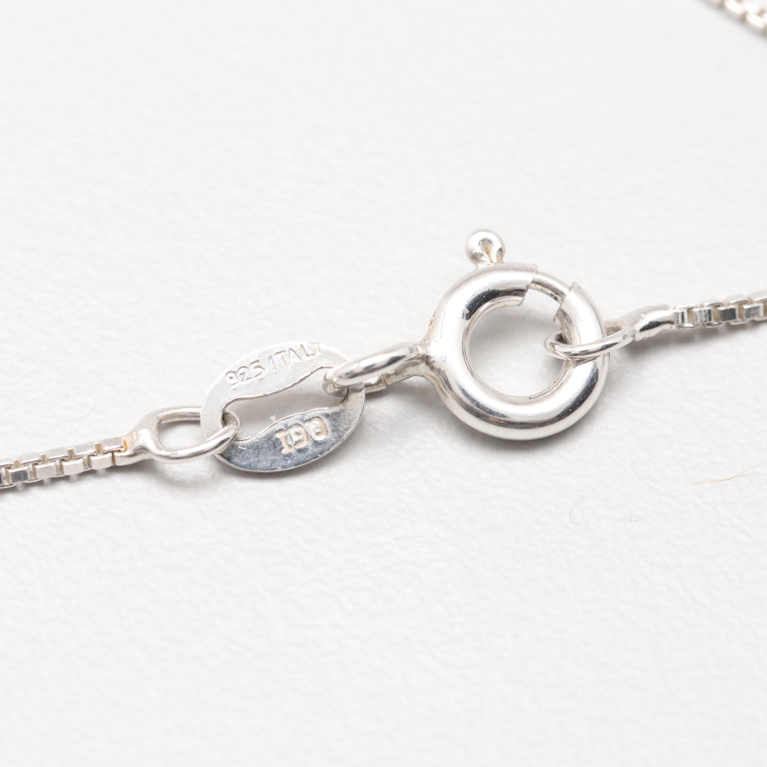 Alwand Vahan Sterling Silver and 10K Gold Synthetic Opal and Diamond Necklace