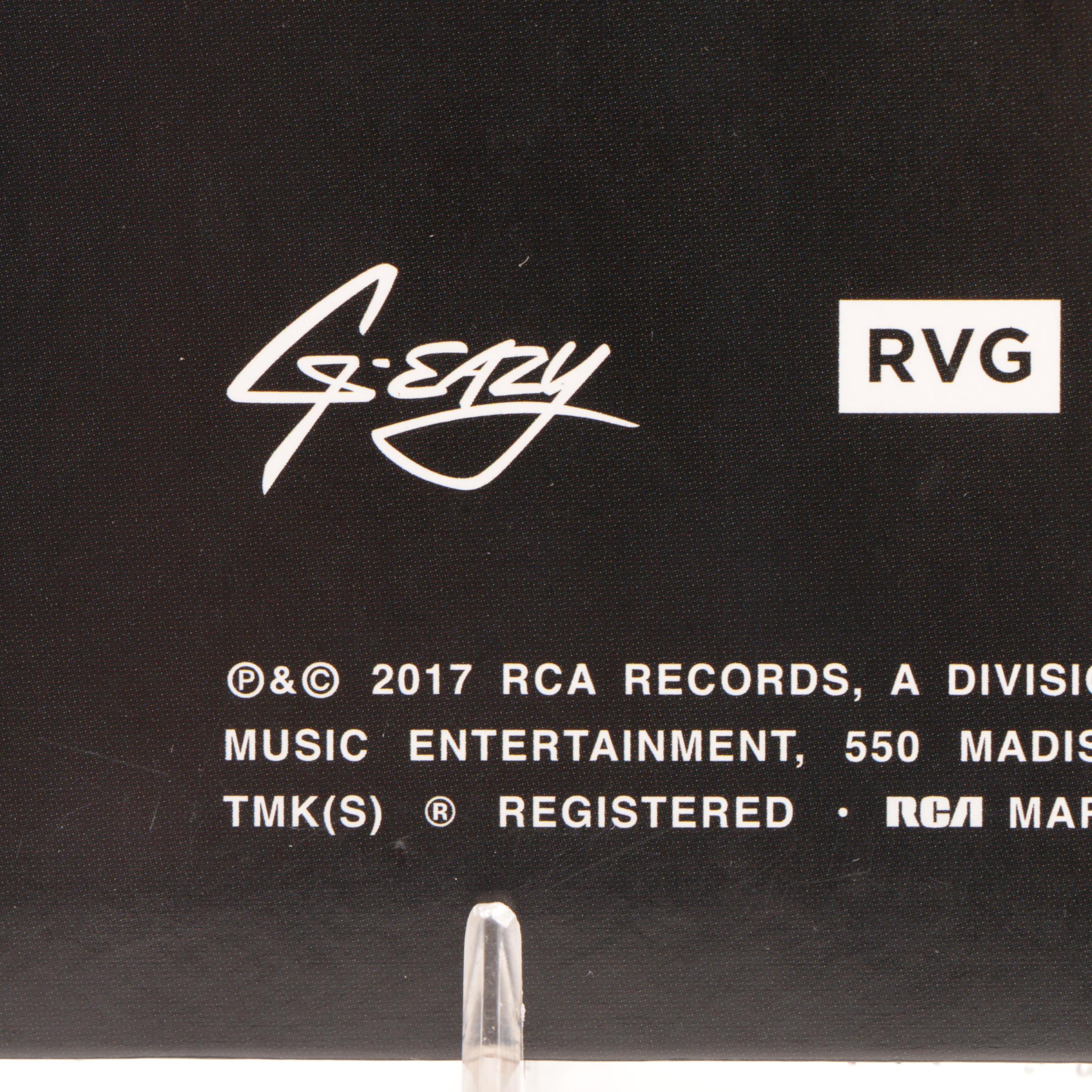 G-EAZY Signed Double Album "The Beautiful & Damned"  COA