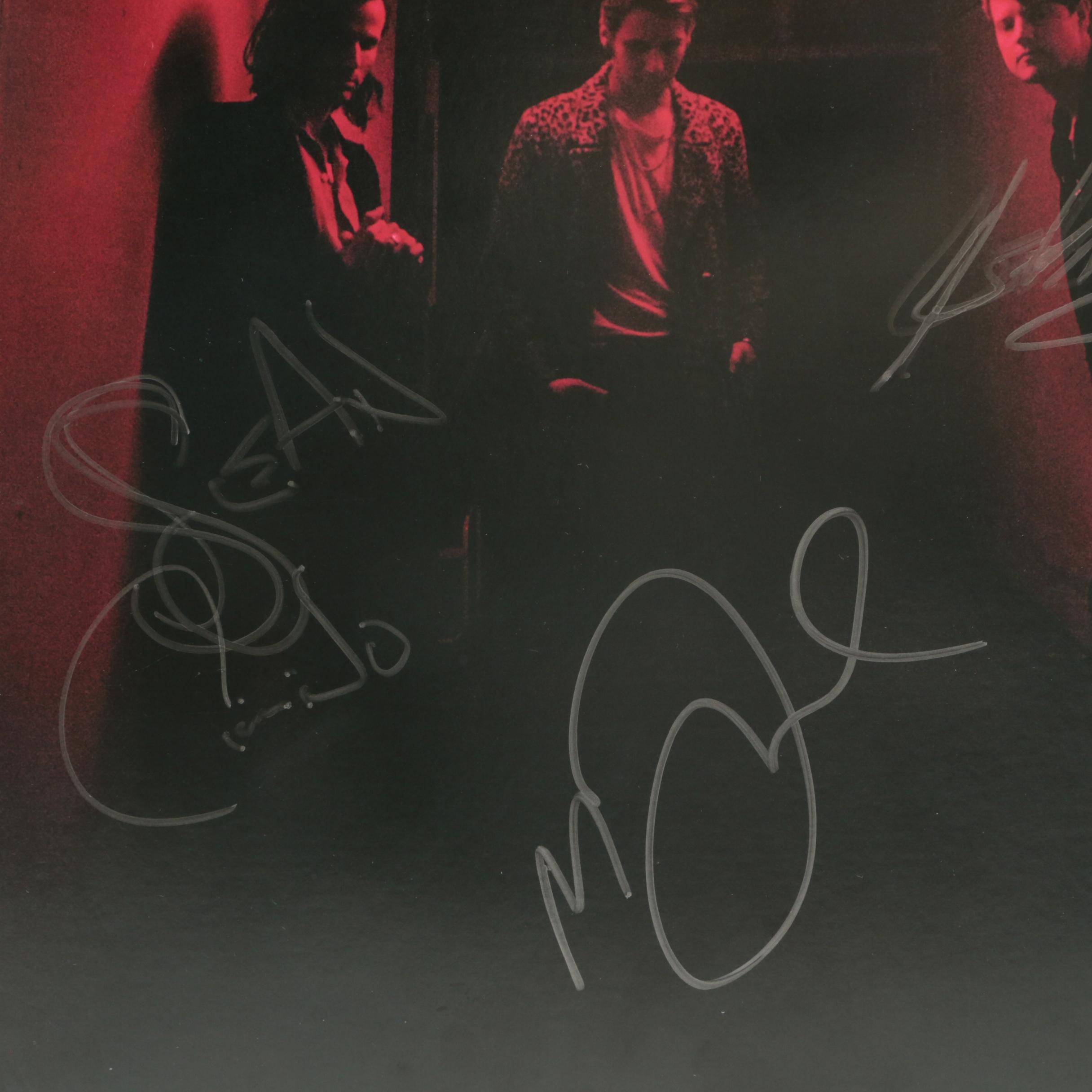 Foster The People Signed "Sacred Hearts Club" Album Cover
