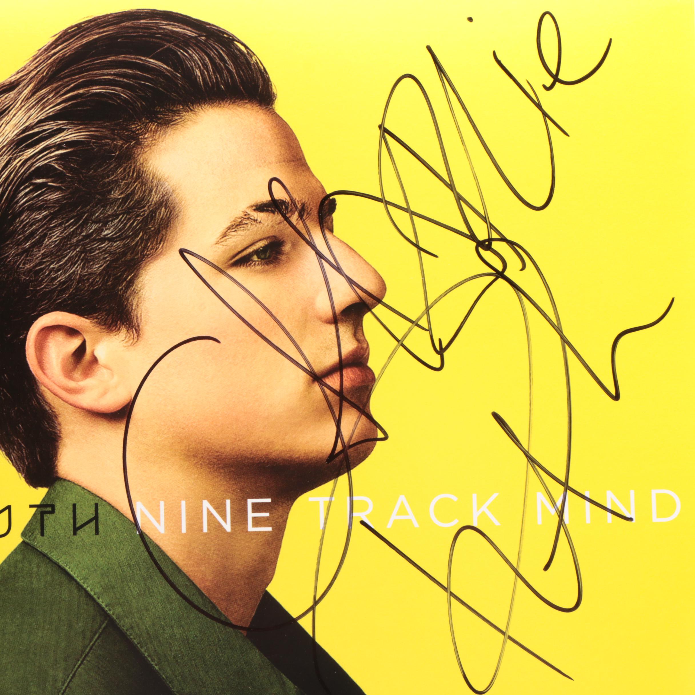 Charlie Puth Signed "Nine Track Mind" Album Cover