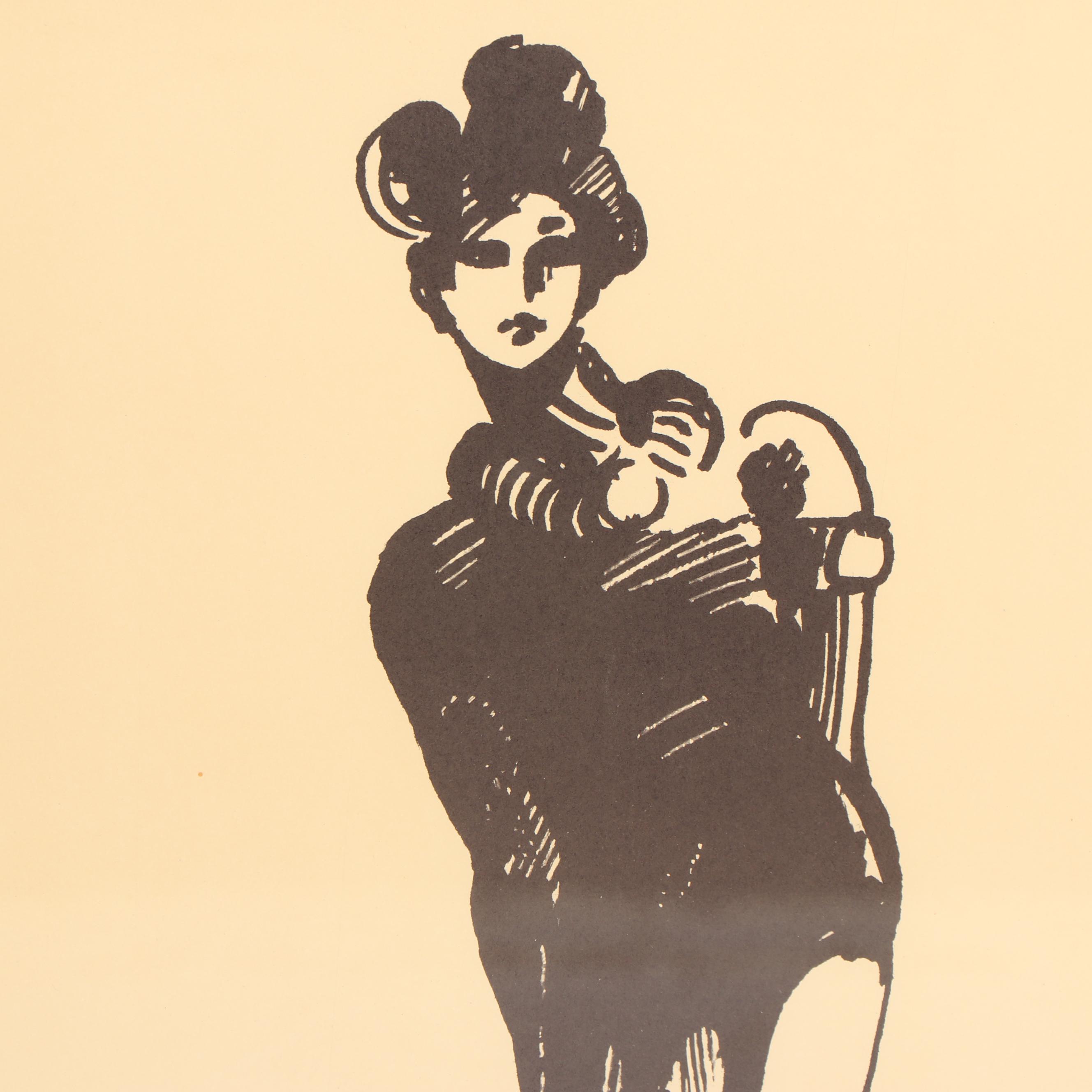 Peter Max Lithograph "The Mime"