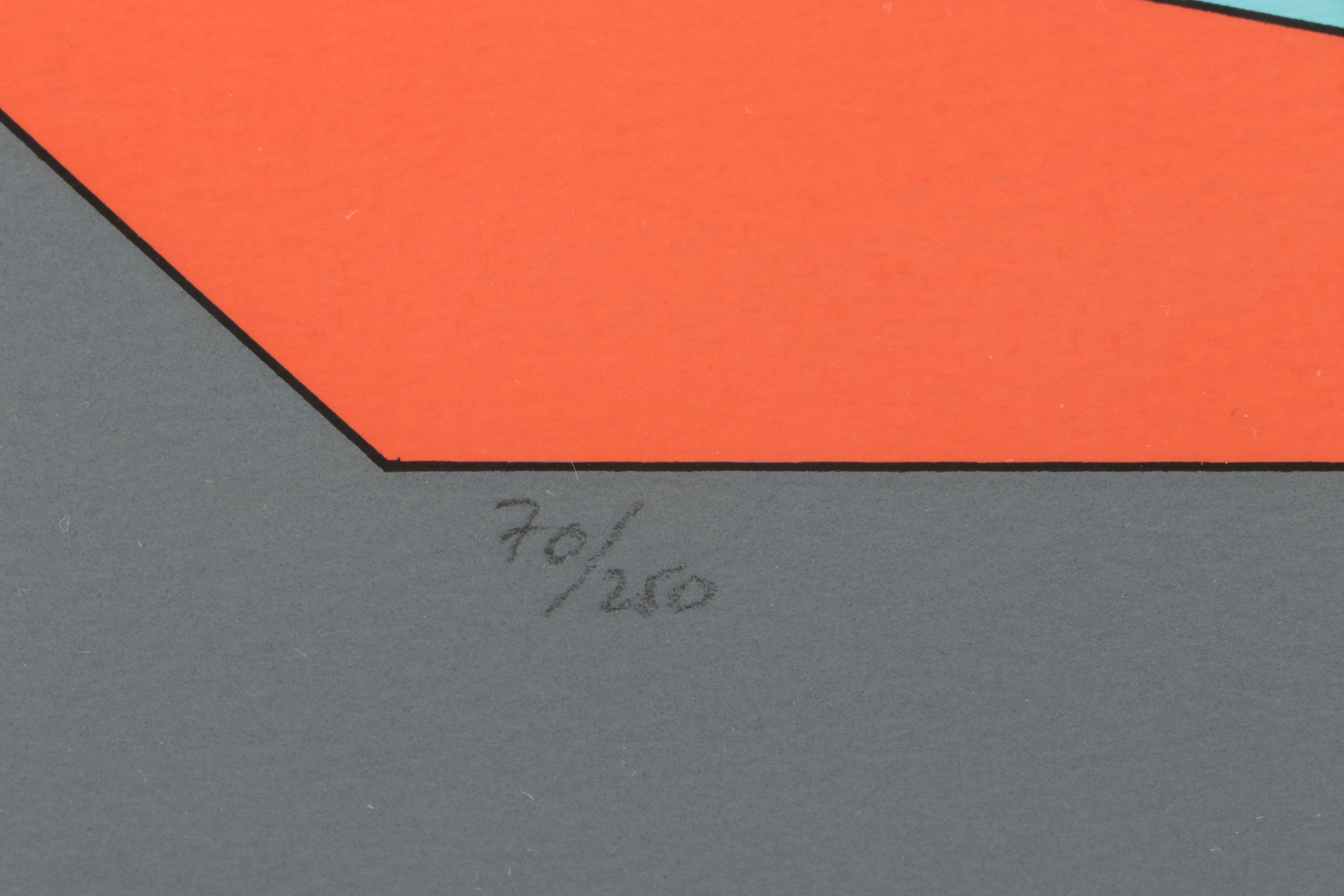 Victor Vasarely 1986 Limited Edition Serigraph on Paper "Kaglo II"