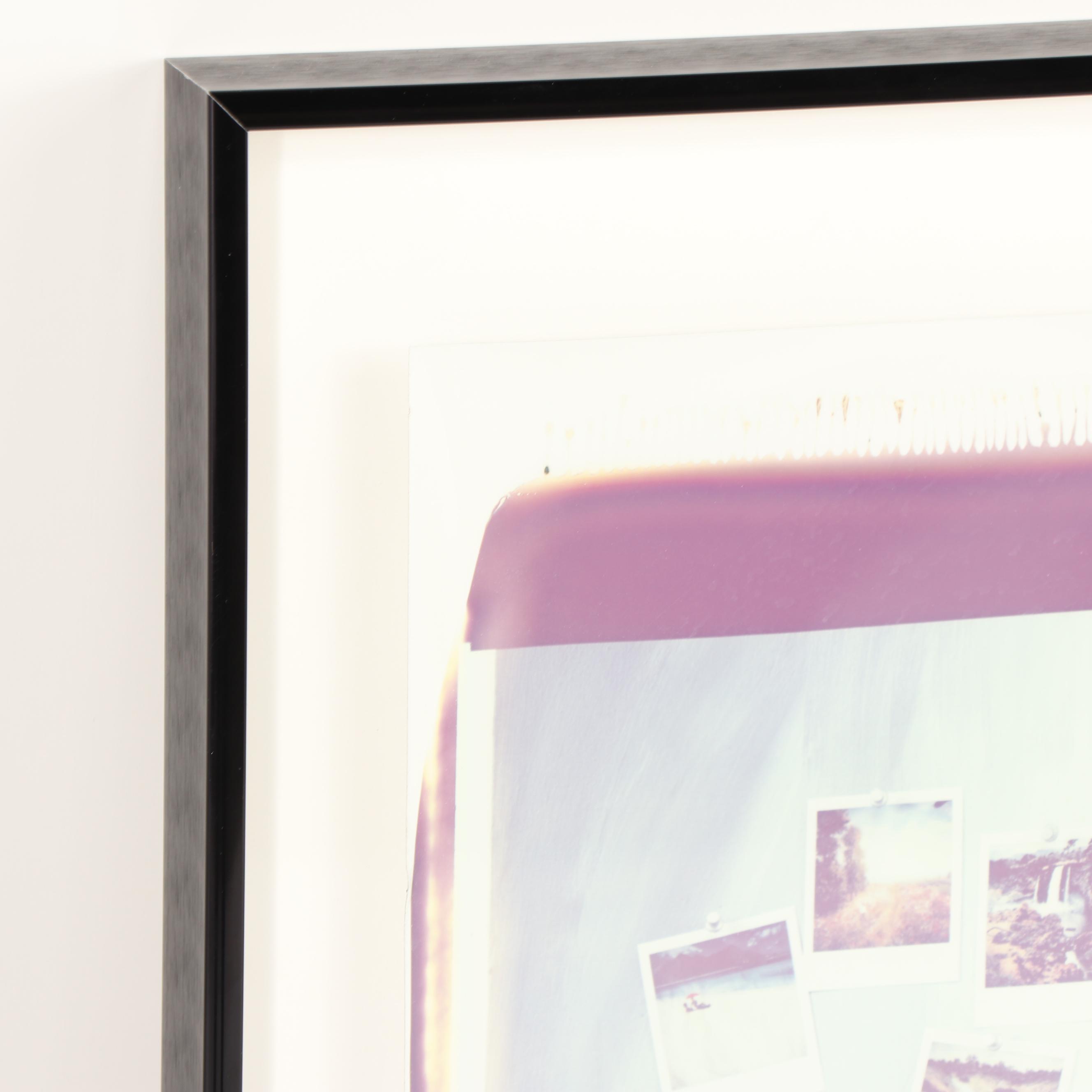 Patrick Nagatani and Andrée Tracey 1984 Polaroid "Downtown LA"