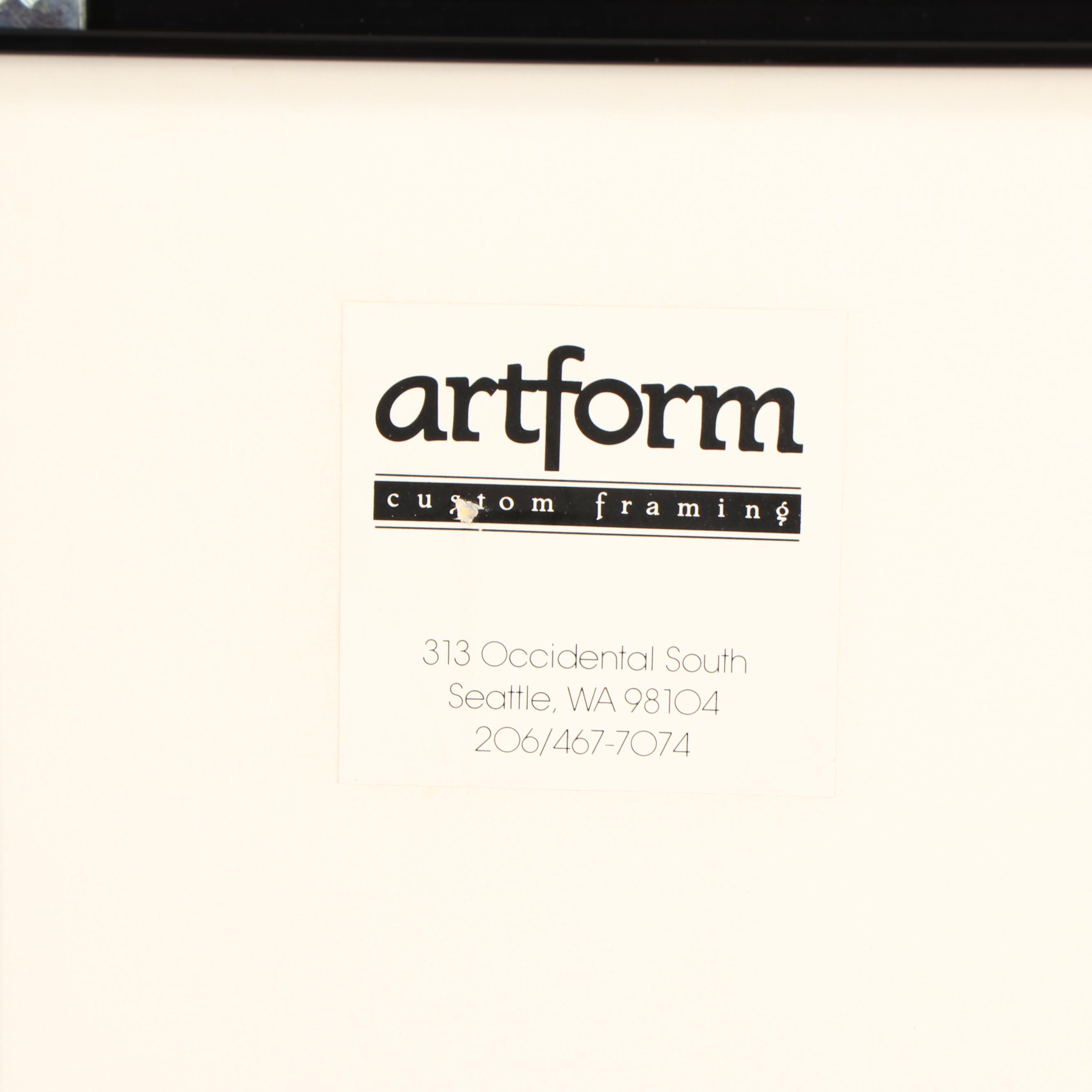 Patrick Nagatani and Andrée Tracey 1984 Polaroid "Downtown LA"