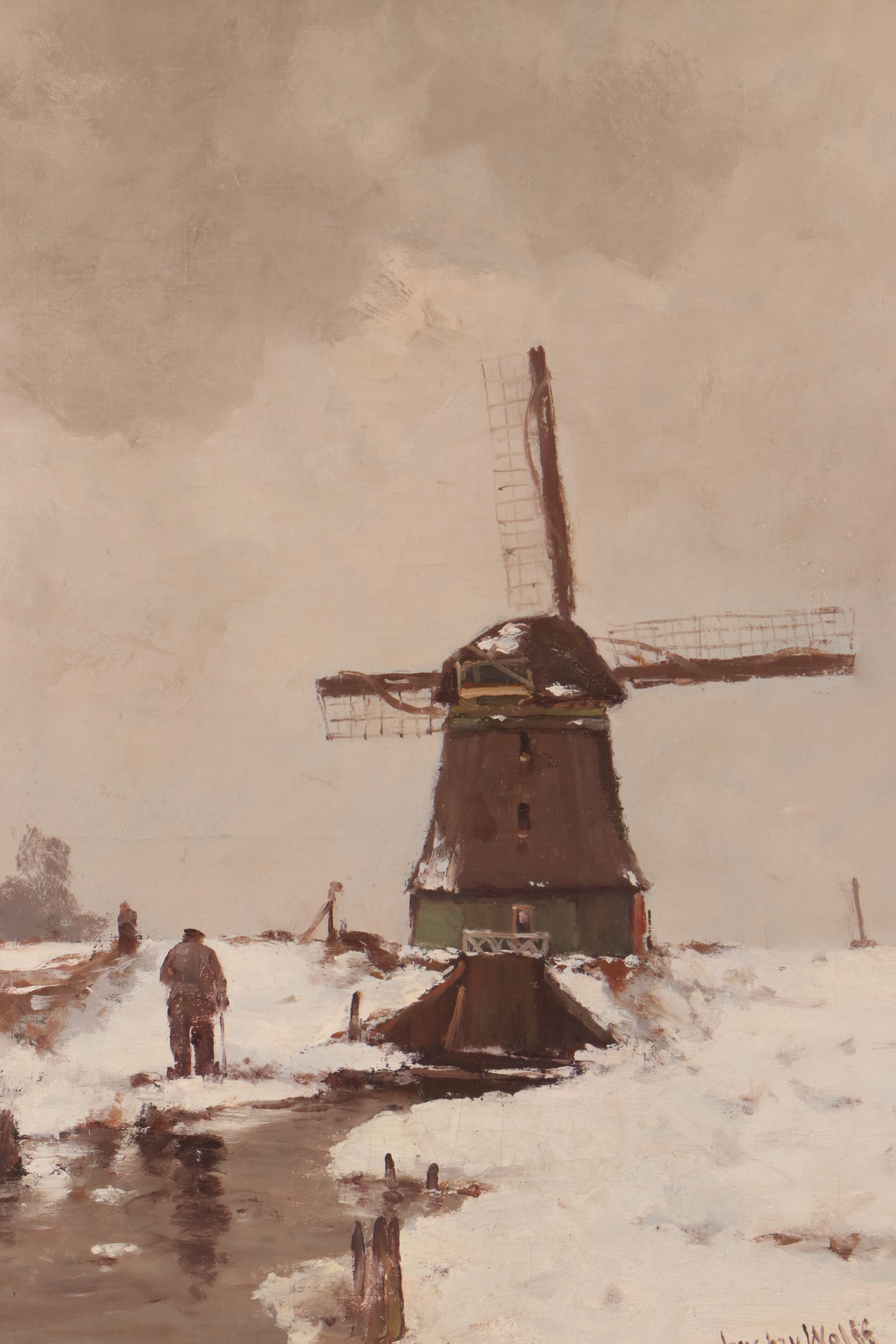 Gustav Wolff Oil Painting on Canvas