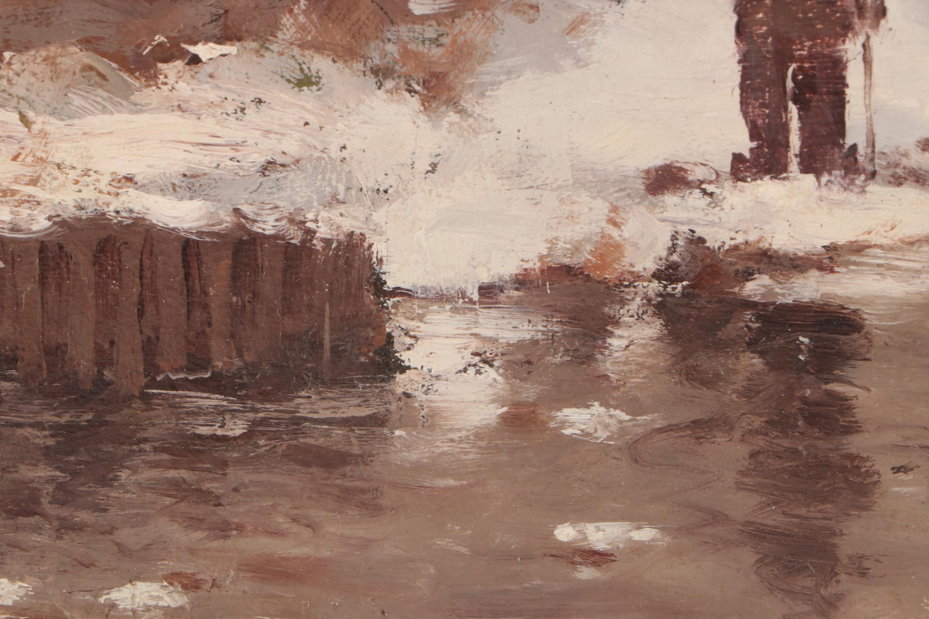 Gustav Wolff Oil Painting on Canvas