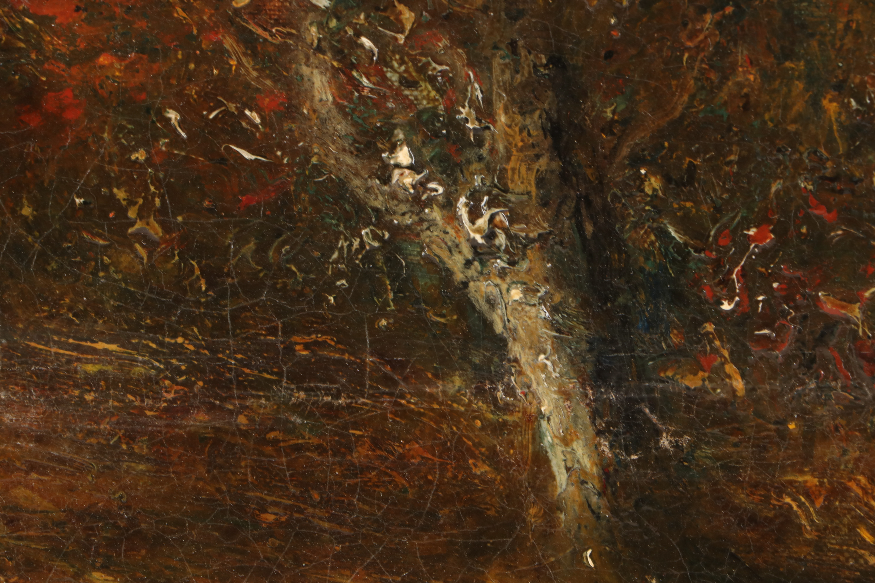 Hudson Mindell Kitchell Tonalist Oil Landscape on Canvas