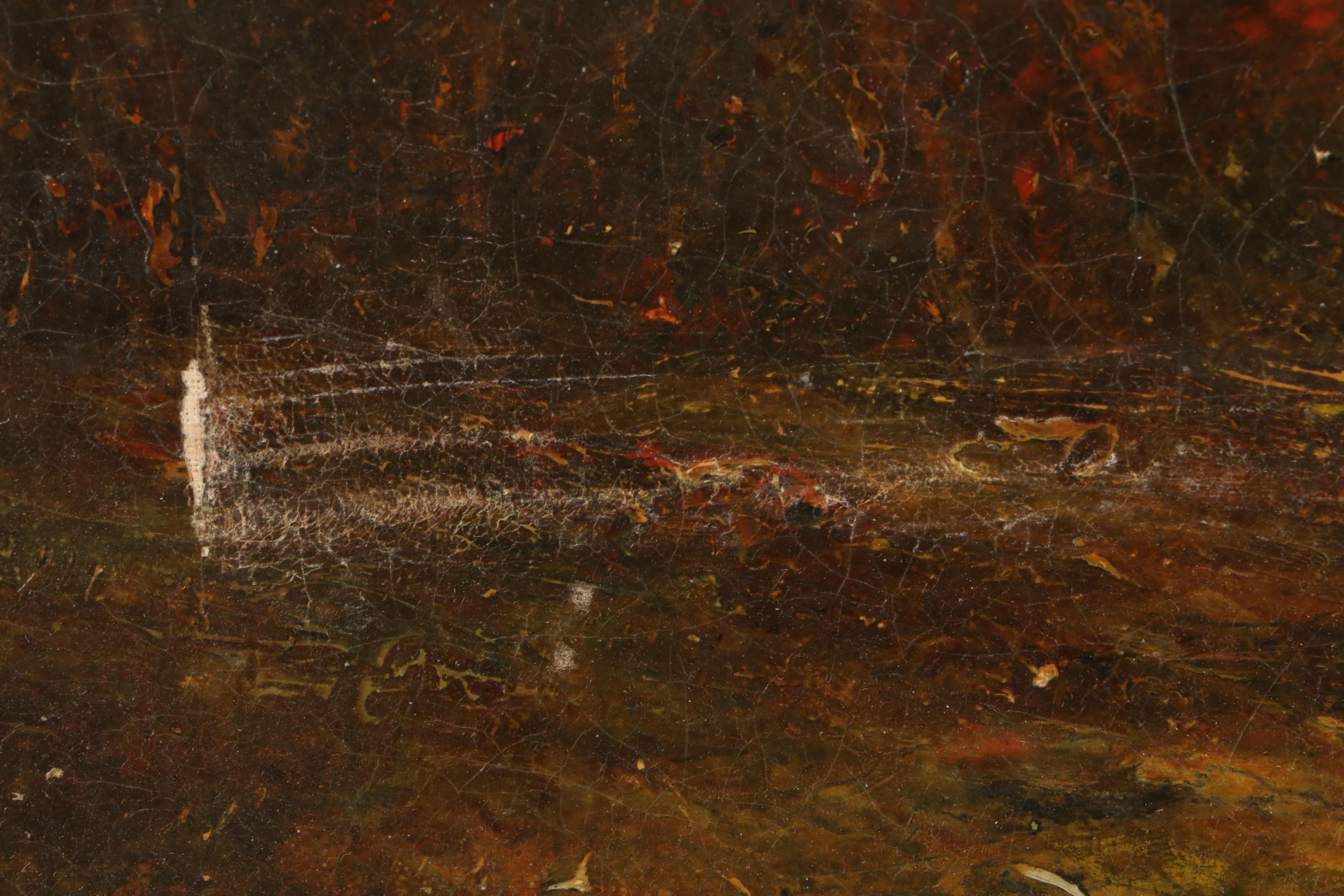 Hudson Mindell Kitchell Tonalist Oil Landscape on Canvas