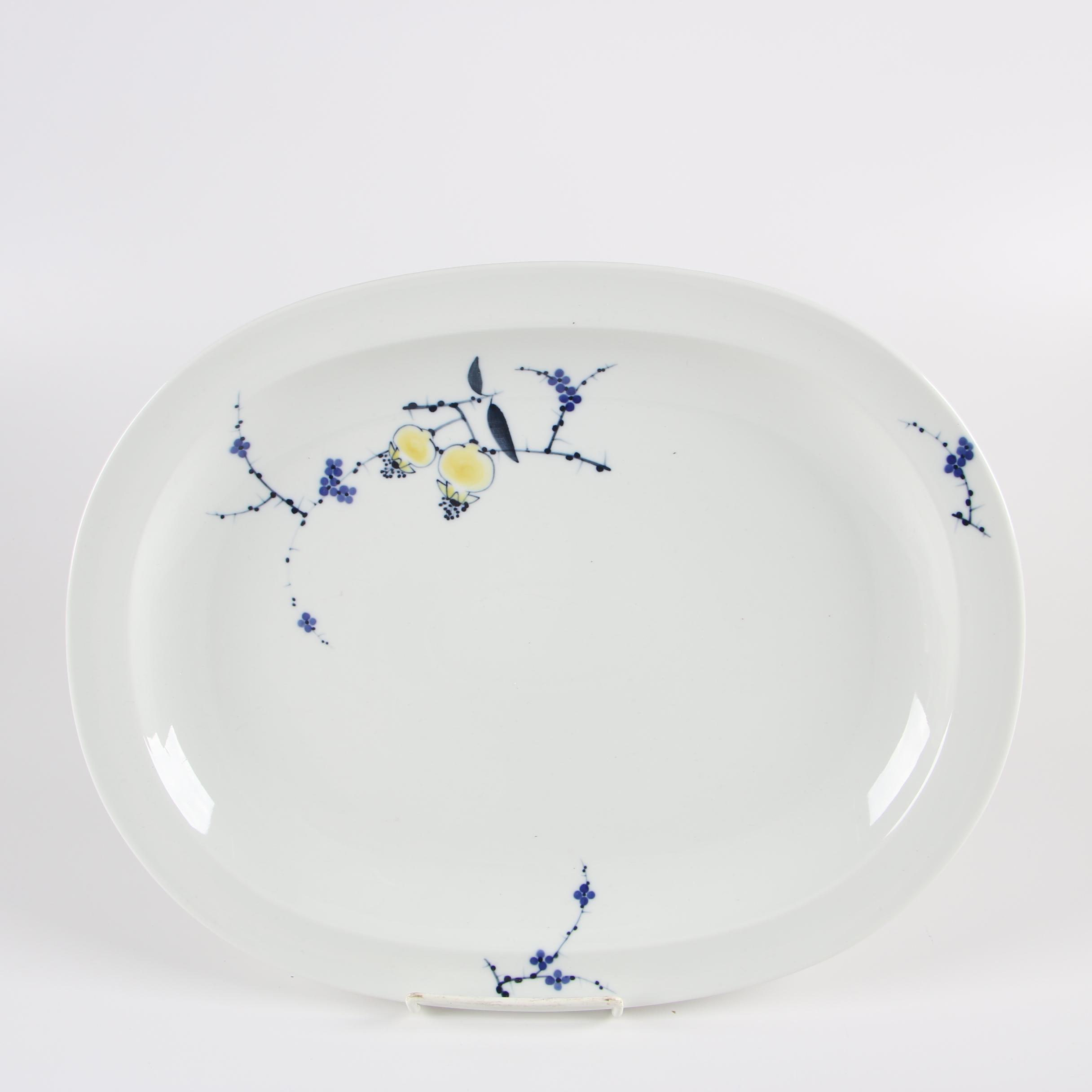 Danish Modern Royal Copenhagen "Rimmon" Serveware by Johannes Hedegaard