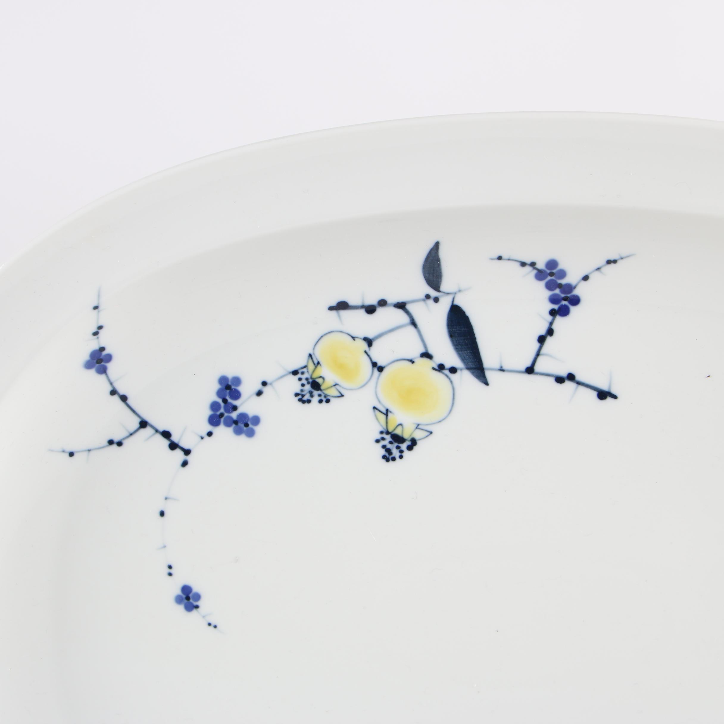 Danish Modern Royal Copenhagen "Rimmon" Serveware by Johannes Hedegaard