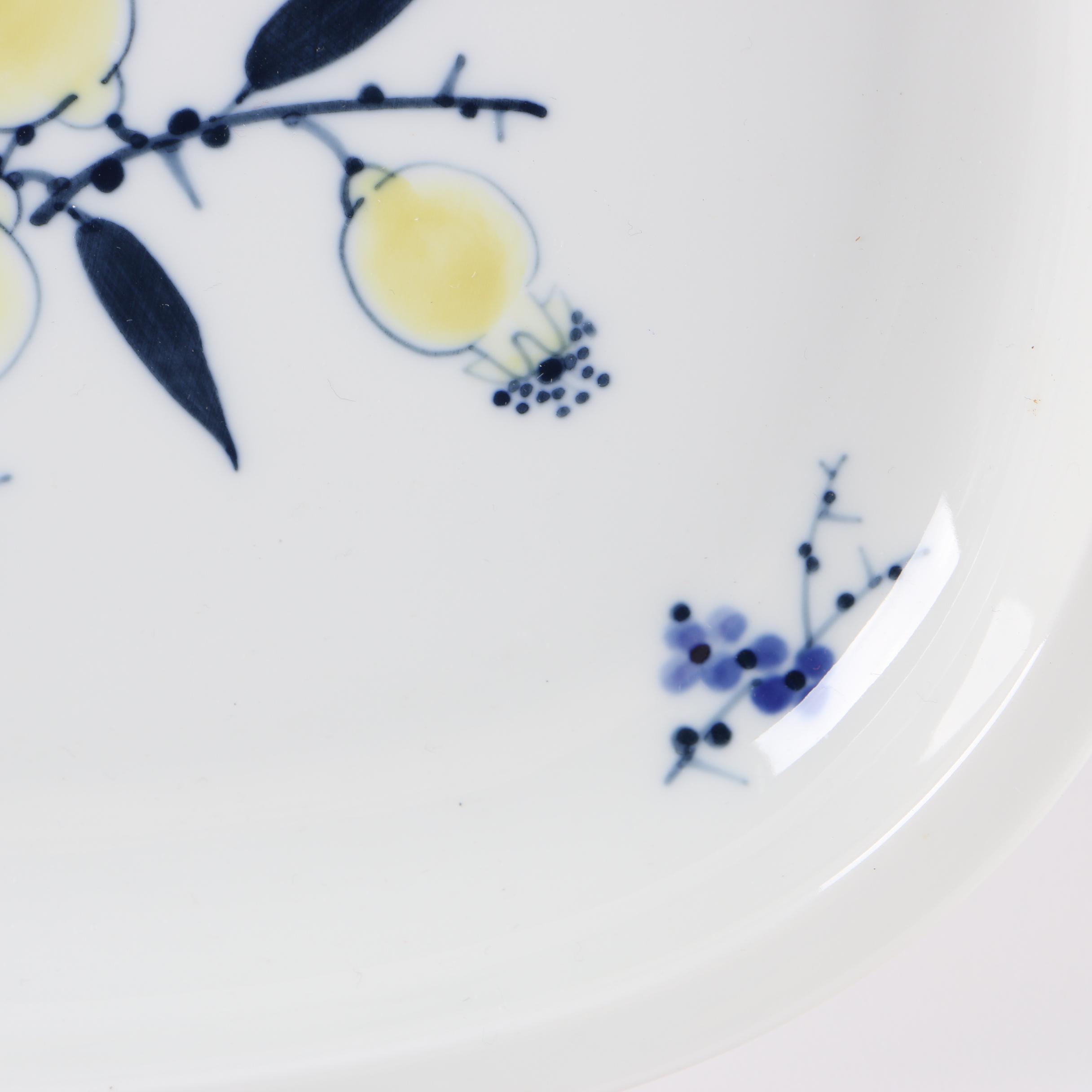 Danish Modern Royal Copenhagen "Rimmon" Serveware by Johannes Hedegaard