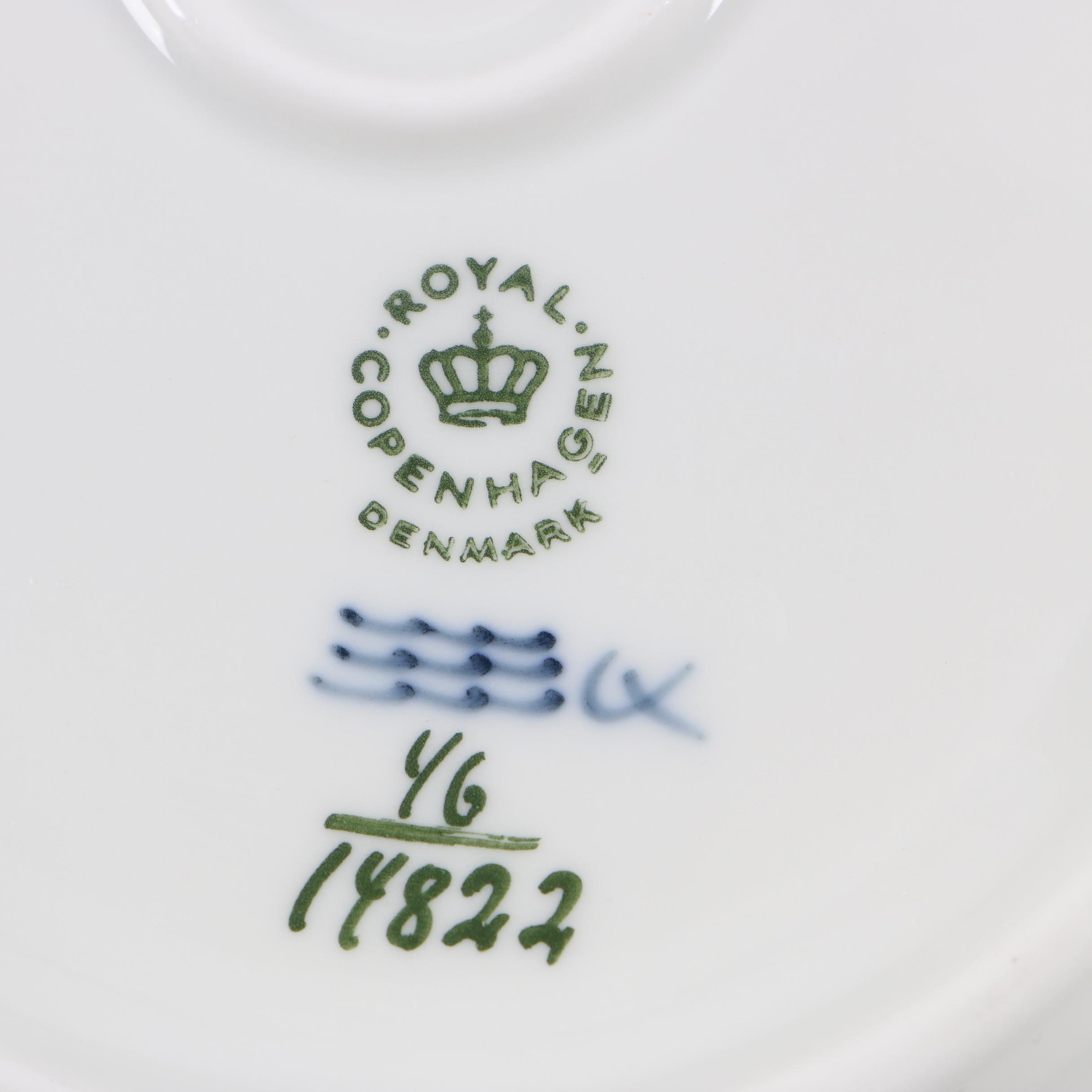 Danish Modern Royal Copenhagen "Rimmon" Serveware by Johannes Hedegaard