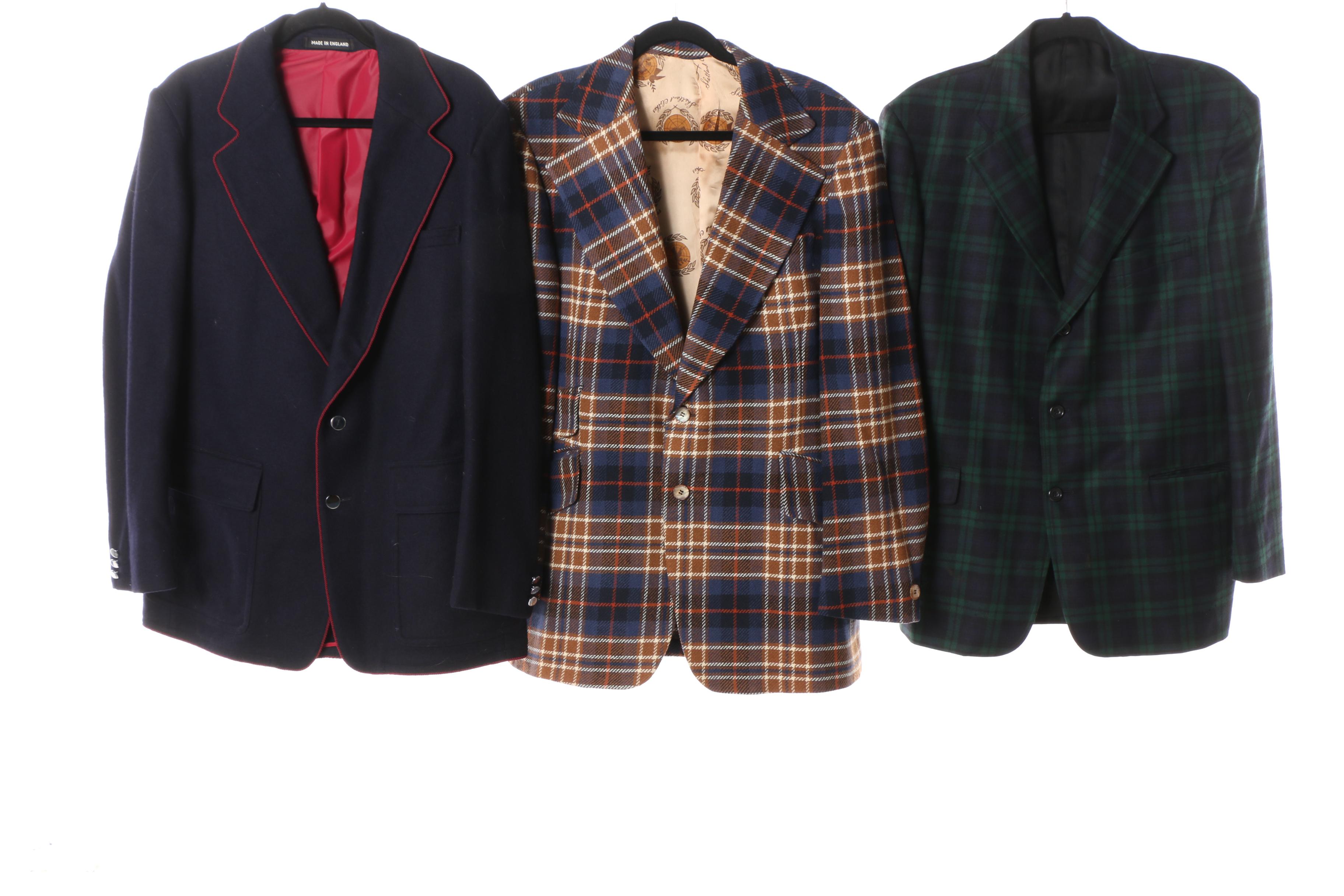 Men's Jackets, Blazers and Vest including J.Crew and Chaps by Ralph Lauren