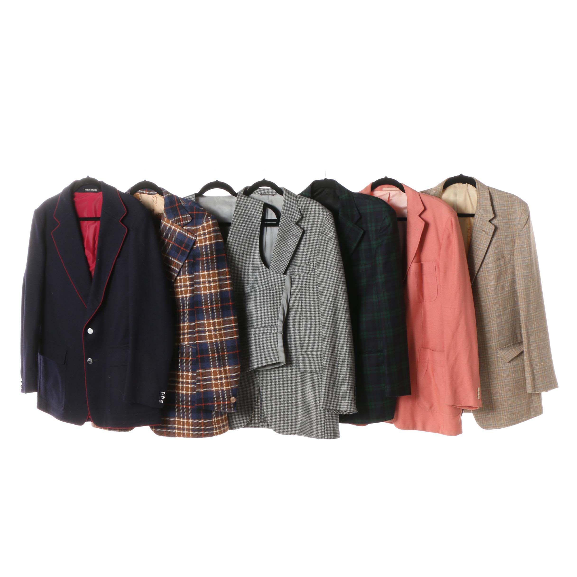 Men's Jackets, Blazers and Vest including J.Crew and Chaps by Ralph Lauren