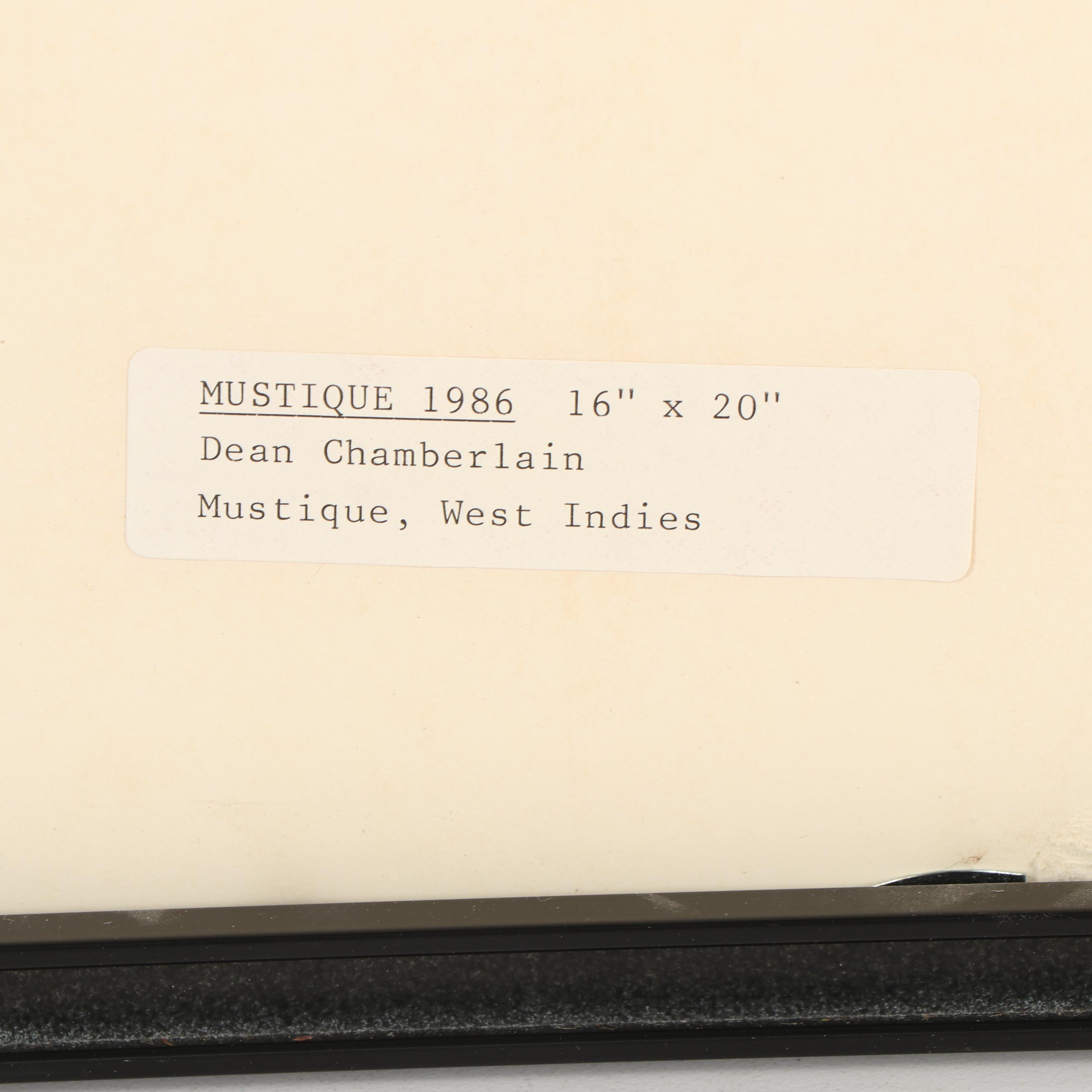 Dean Chamberlain Photograph "Mustique 1986"