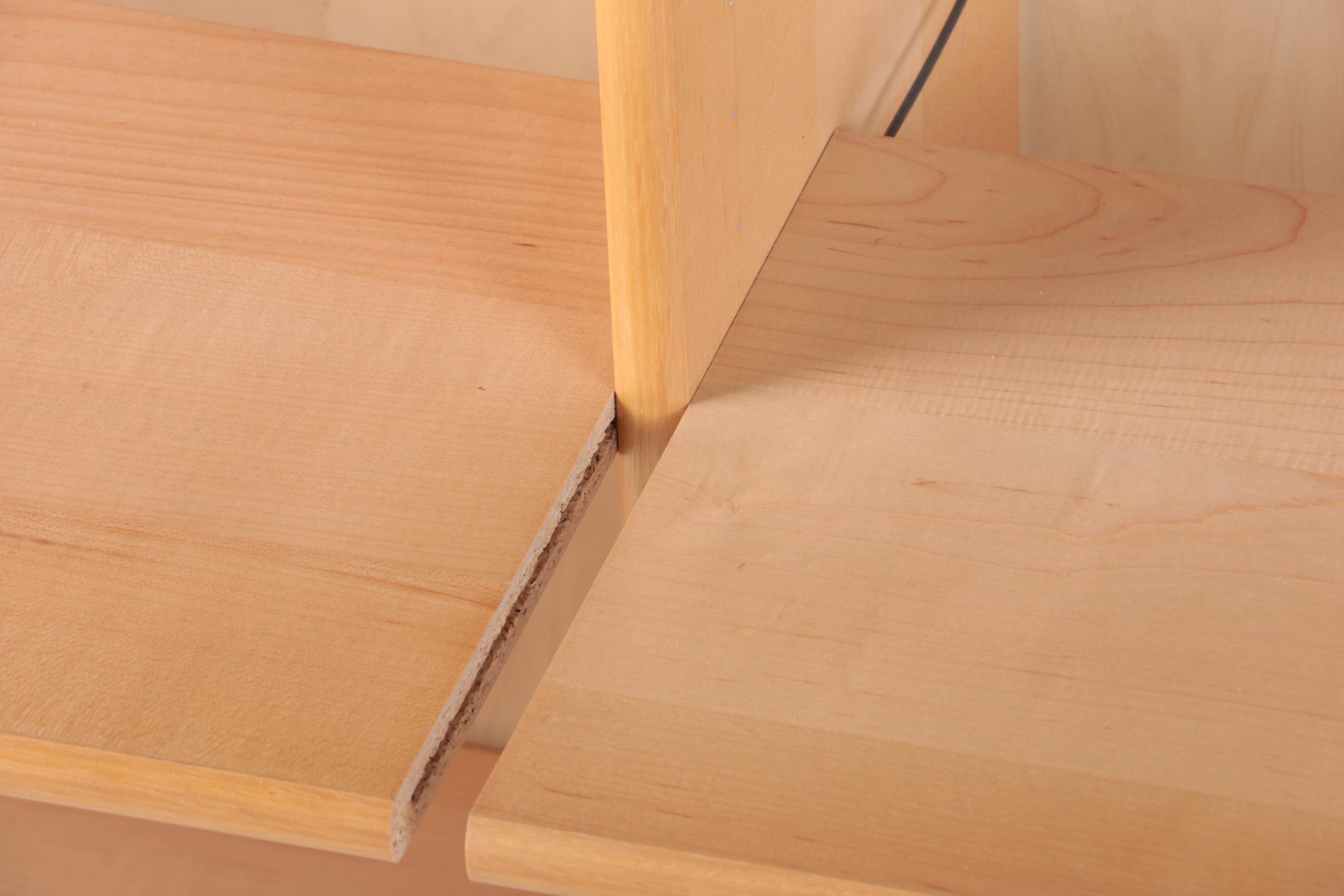 Stanley Furniture Maple Finish Bookcase and Student Chair