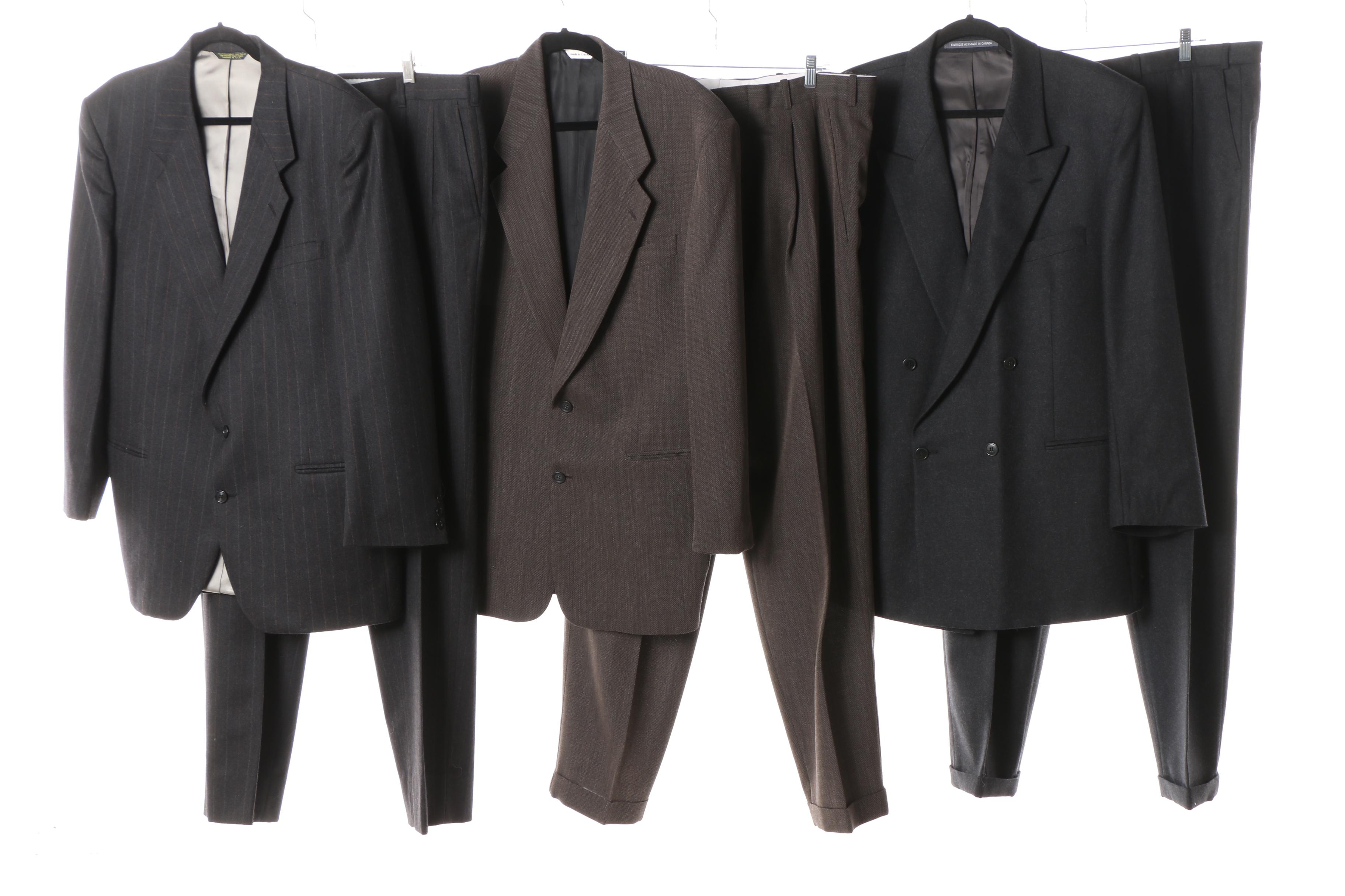 Men's Suits and Casual Pants Including Pierre Cardin and Matteo Maas