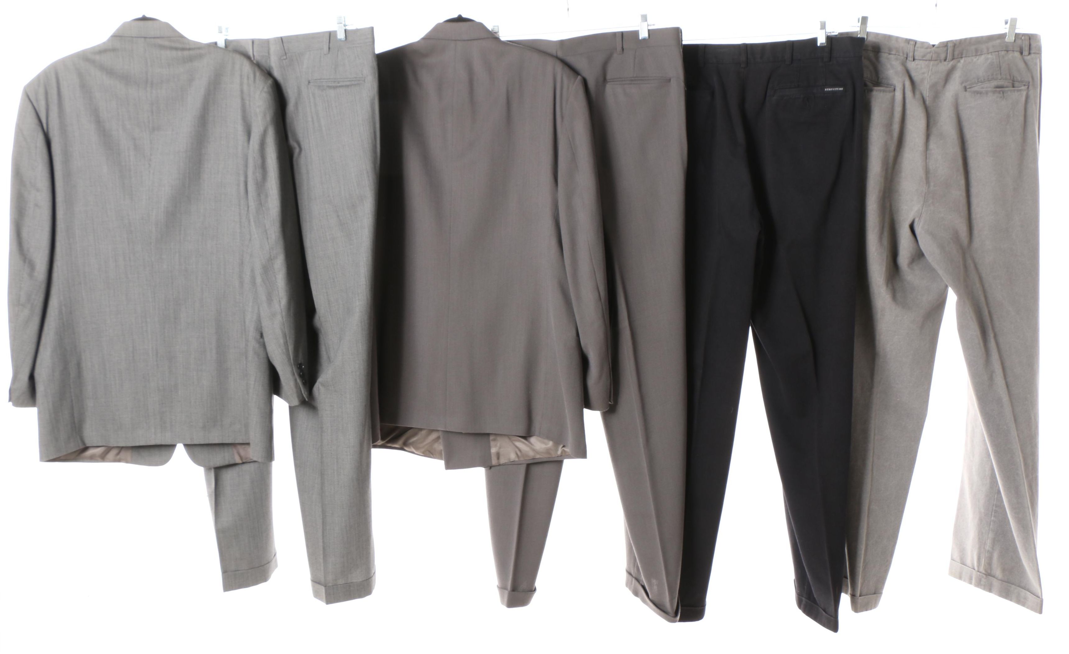 Men's Suits and Casual Pants Including Pierre Cardin and Matteo Maas