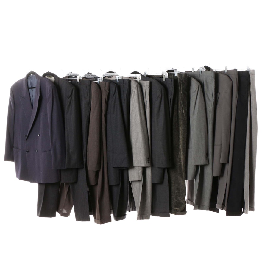 Men's Suits and Casual Pants Including Pierre Cardin and Matteo Maas