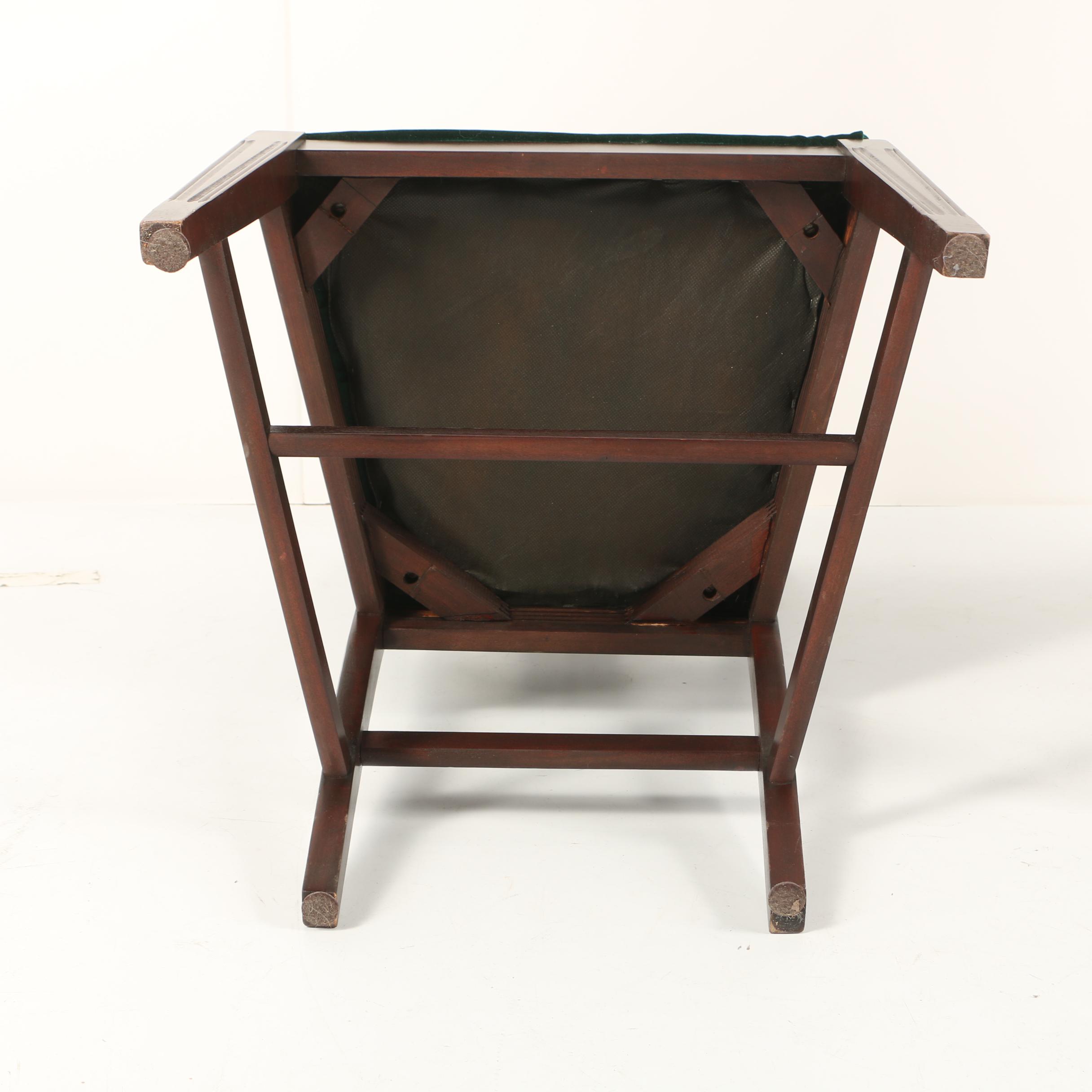 Pierced Shield Back Set of Six Chairs