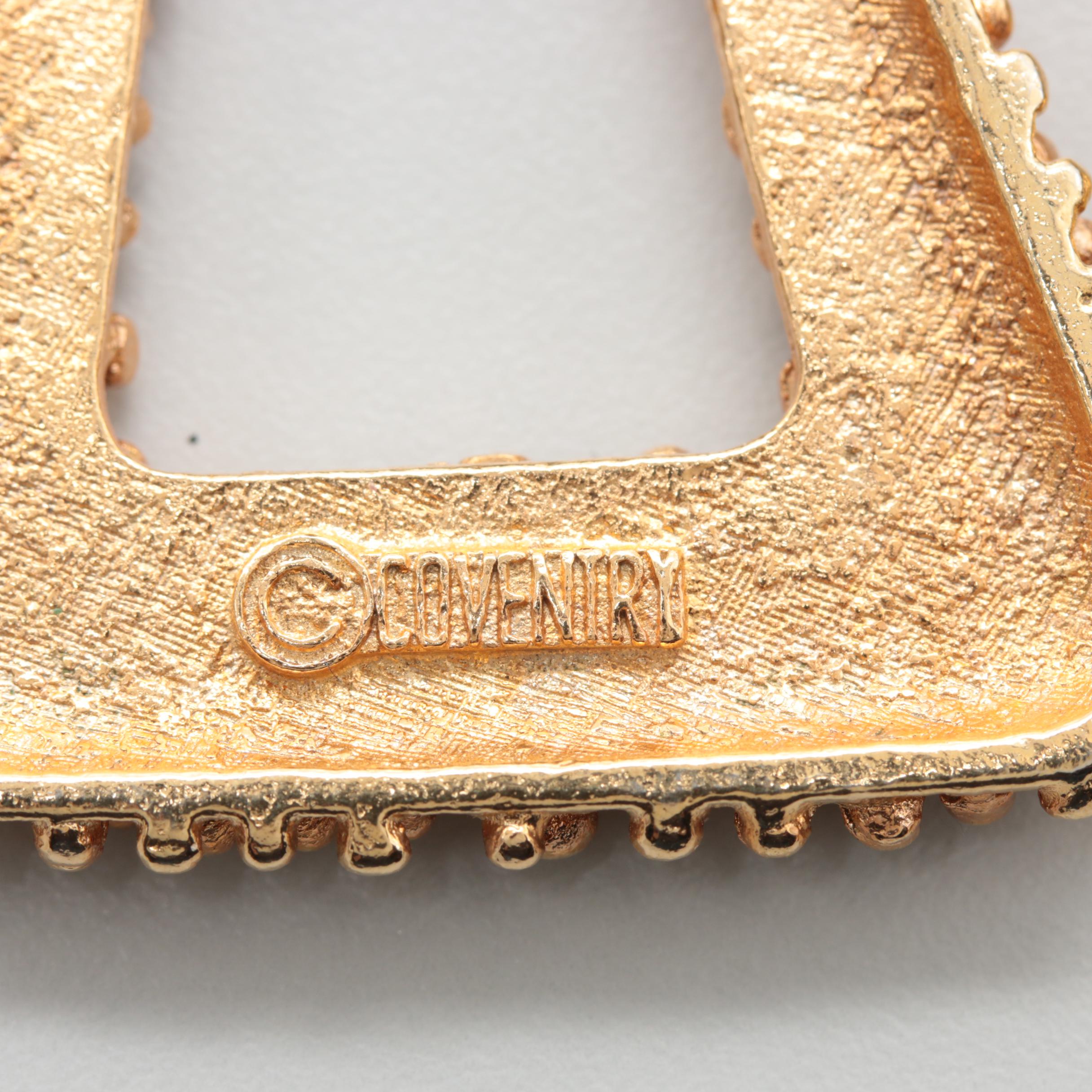 Jewelry Assortment Including Givenchy, Lisner, Weiss, Swarovski, Coach and More