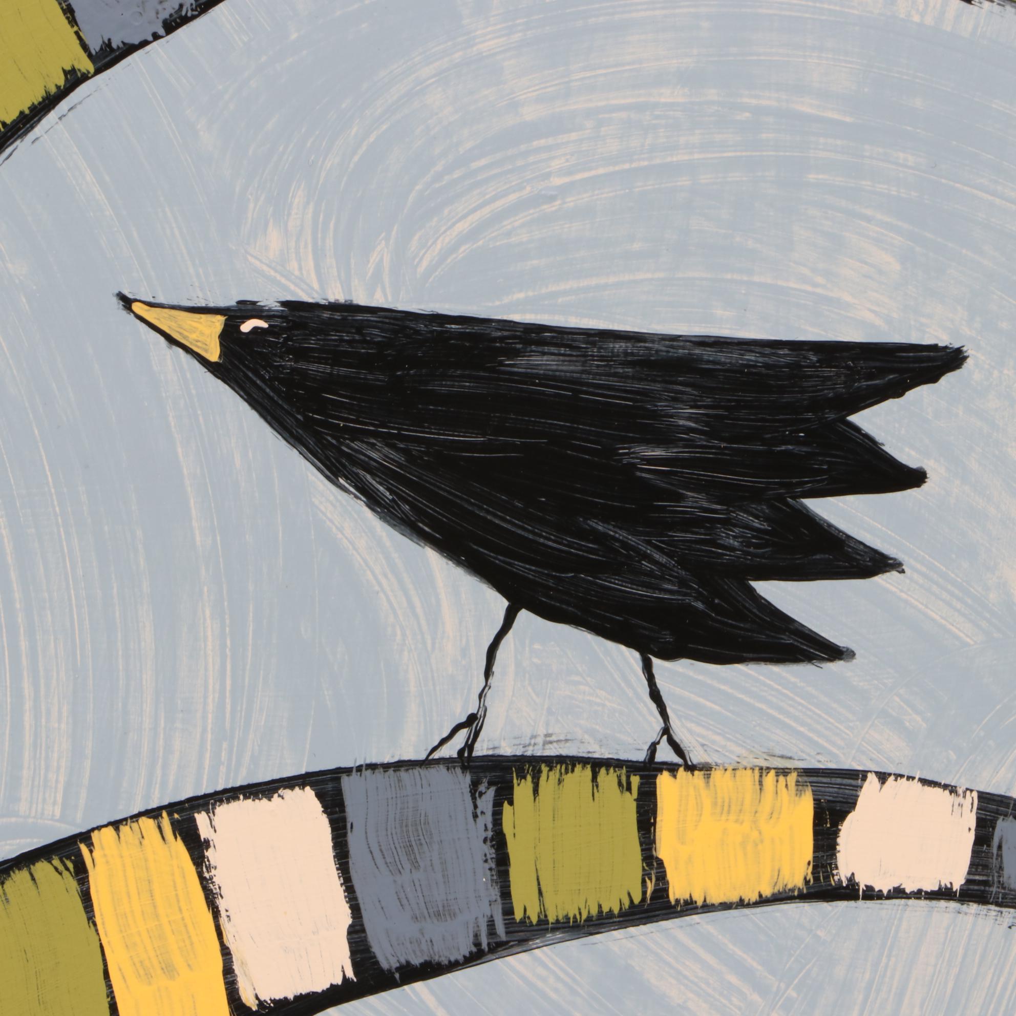 Sweet Tea Acrylic Folk Painting on Masonite Panel