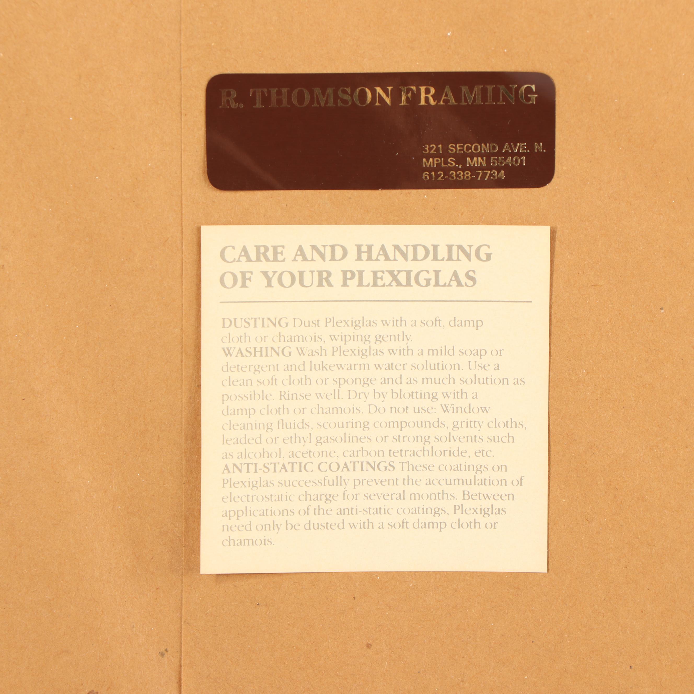 Johanna Zjawinska Watercolor Painting "Night Spots"