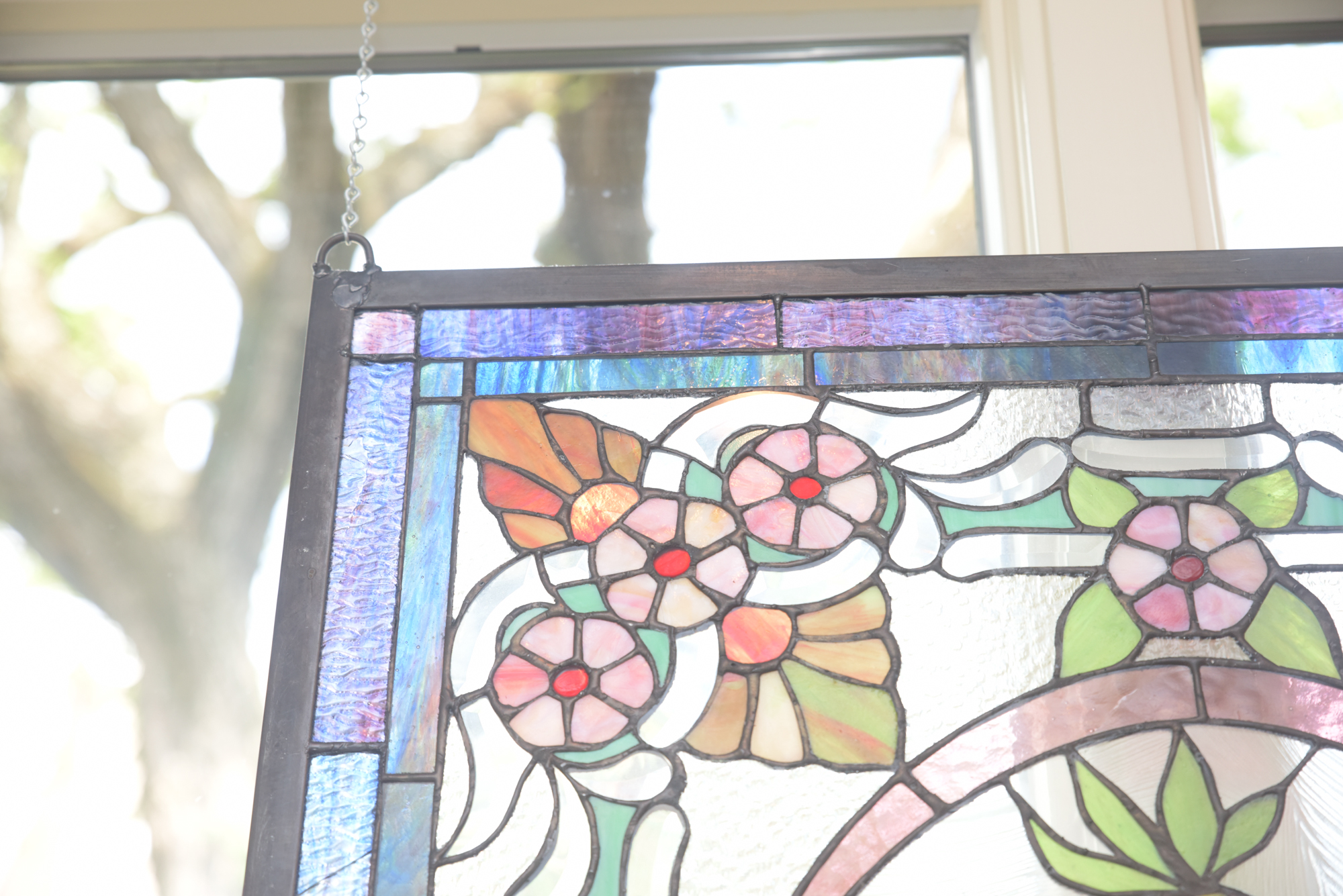 Stained Glass Hanging Panels