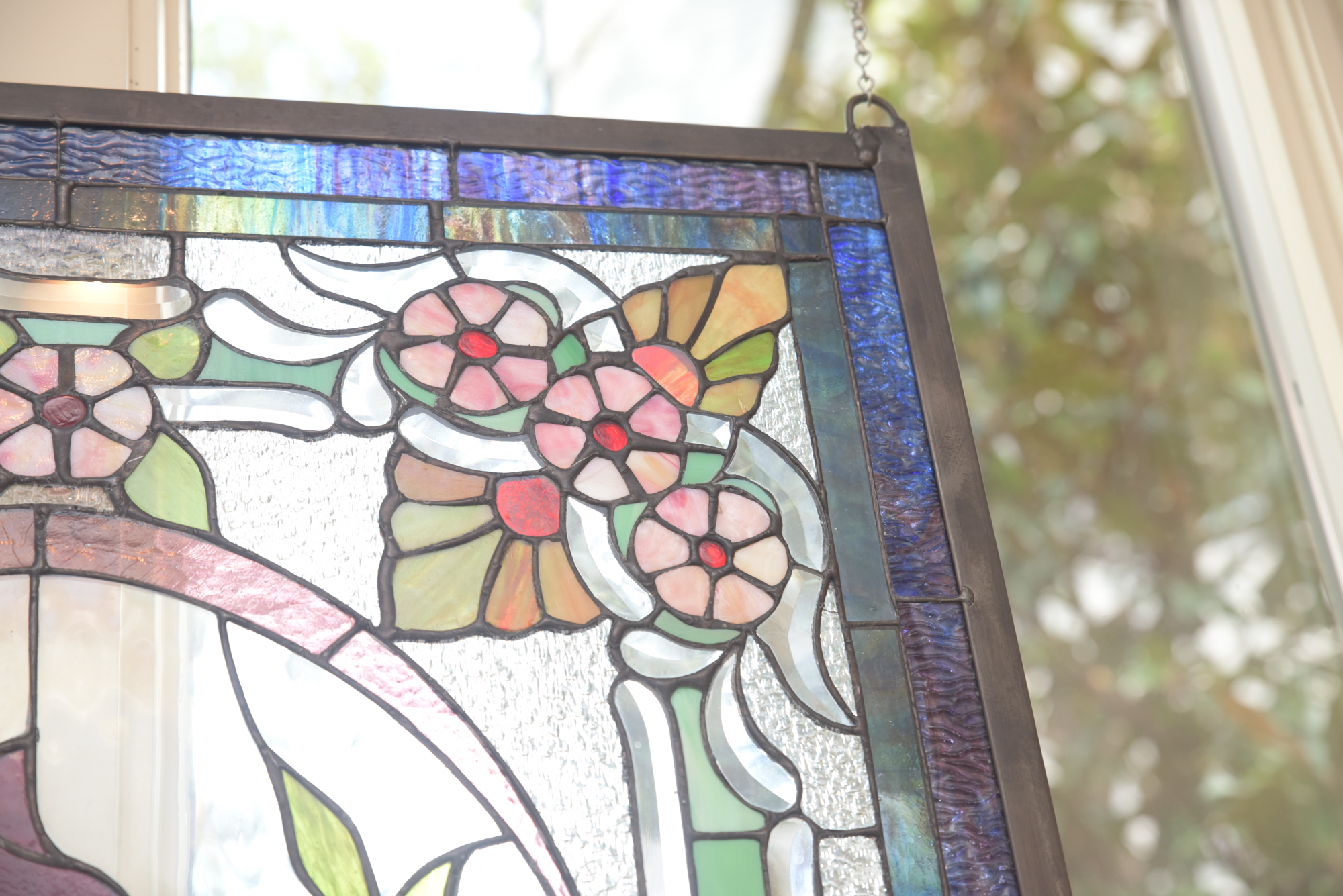 Stained Glass Hanging Panels
