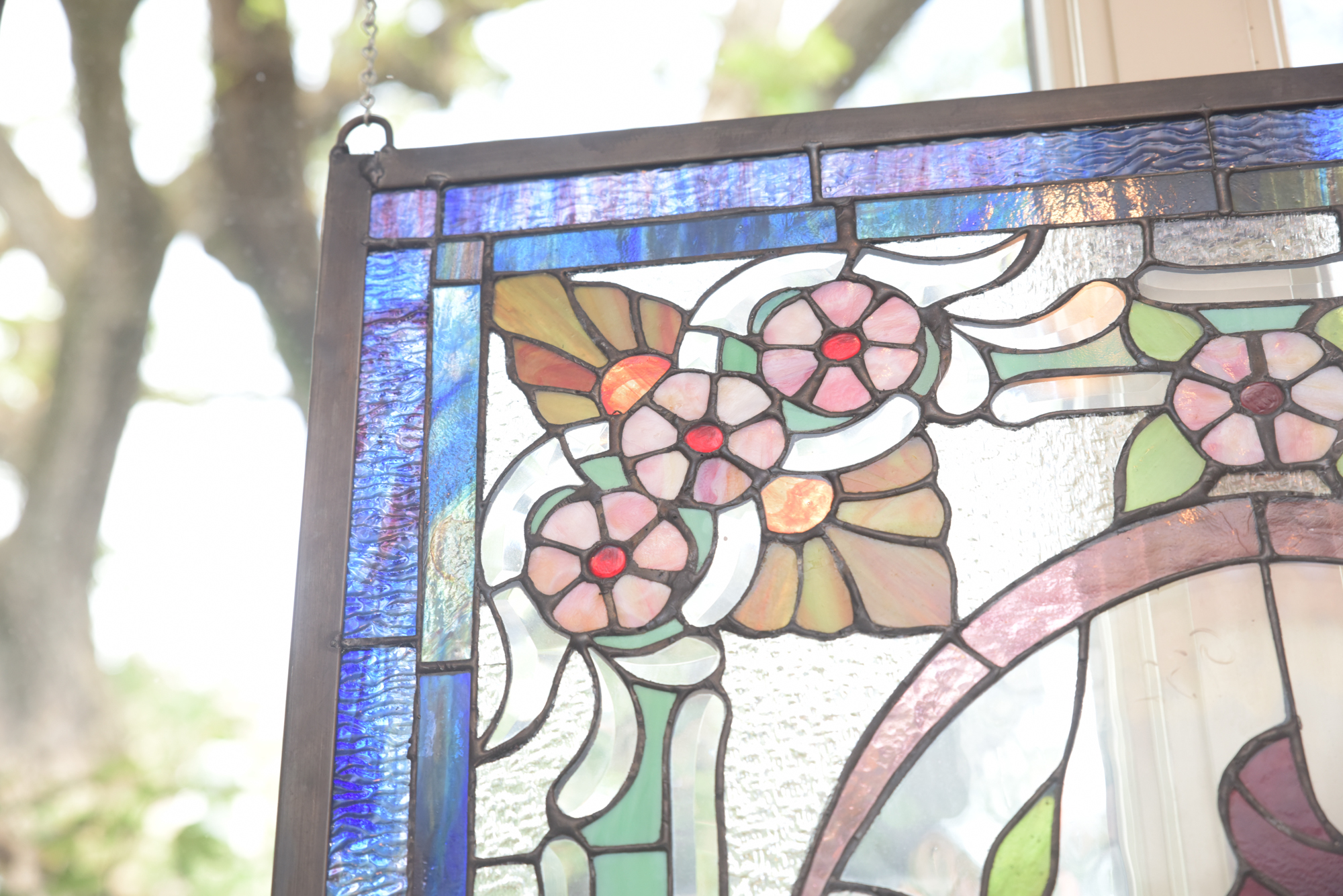 Stained Glass Hanging Panels