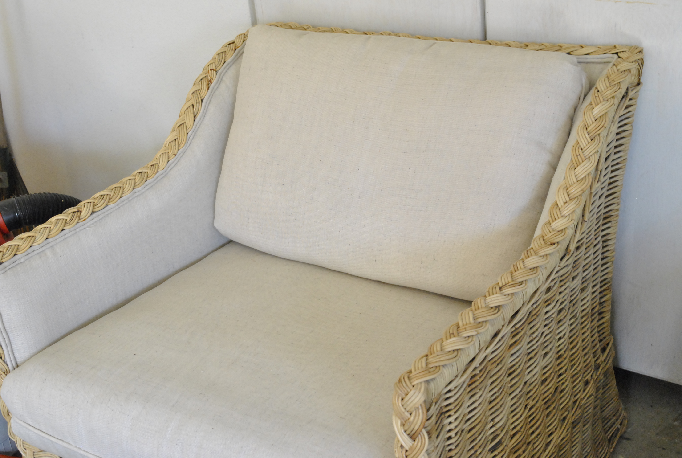 Patio Wicker Weave Armchair