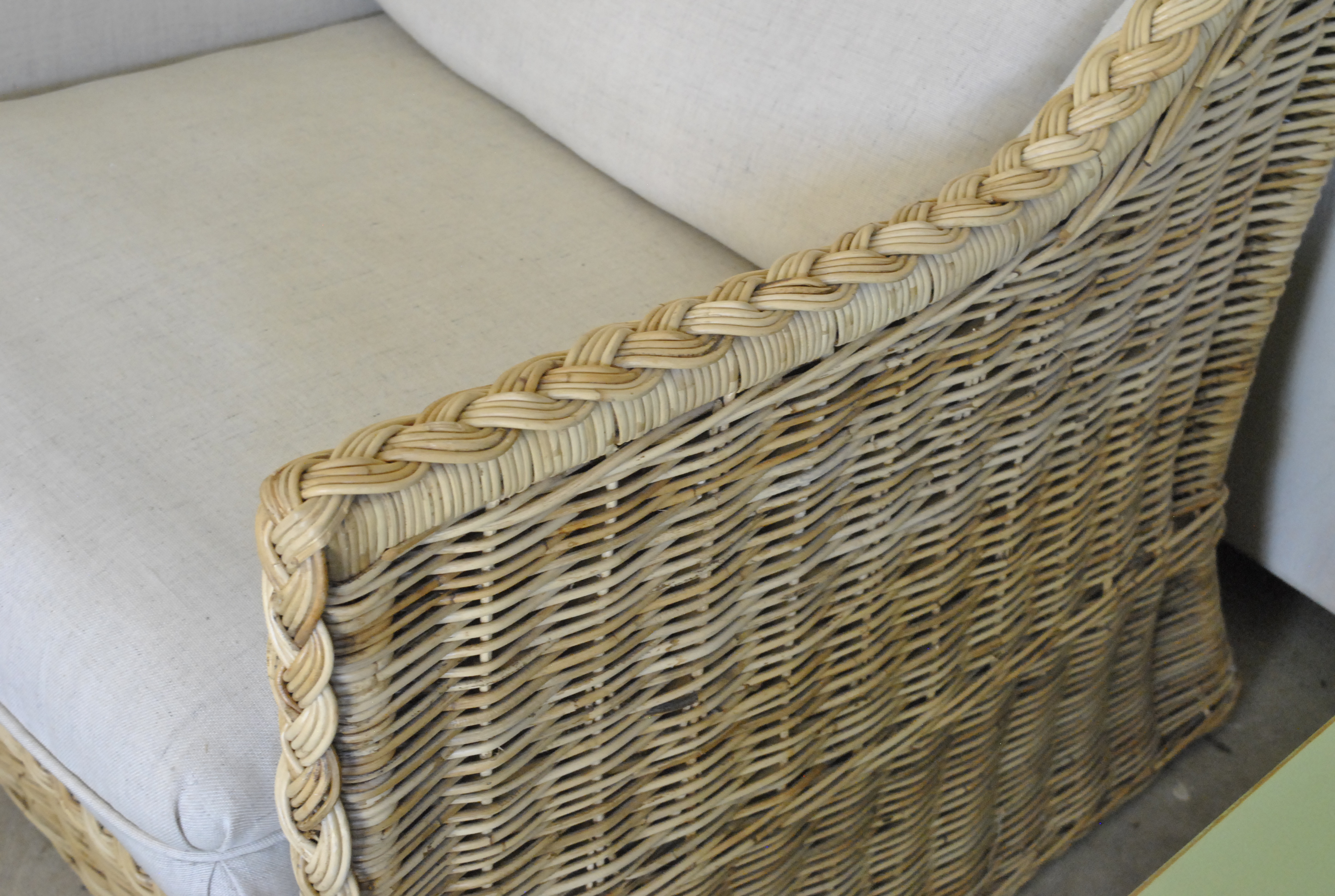Patio Wicker Weave Armchair