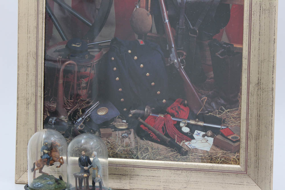Civil War Artwork and Figurines