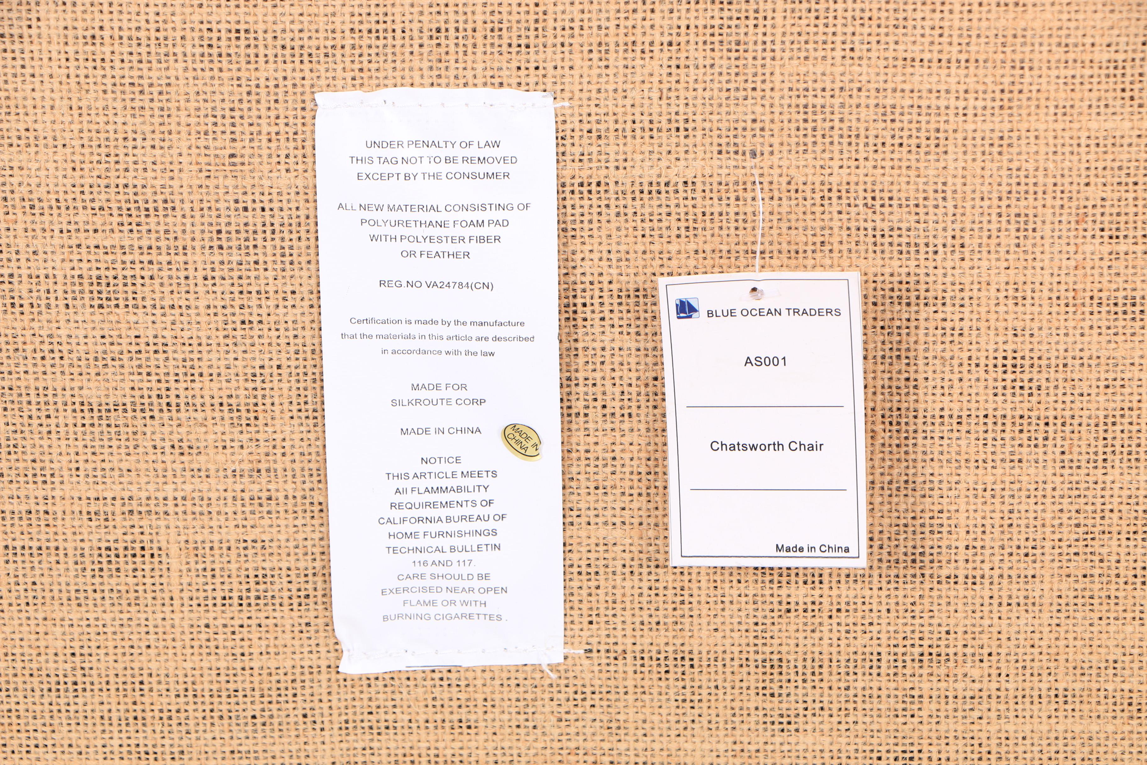 "Chatsworth" Cognac Leather Club Chairs by Blue Ocean Traders