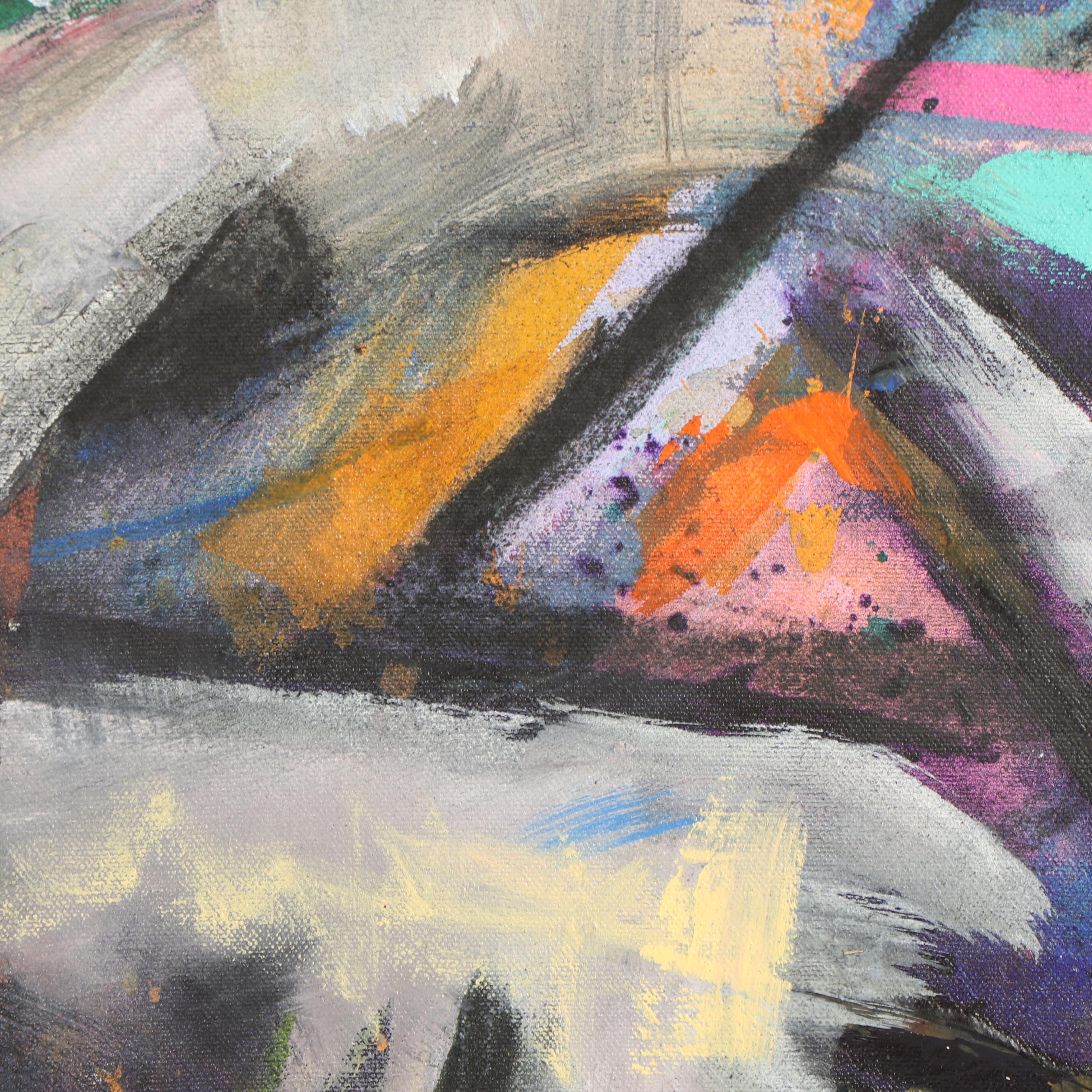 Stefan Georg "Planetary Vision" Abstract Painting