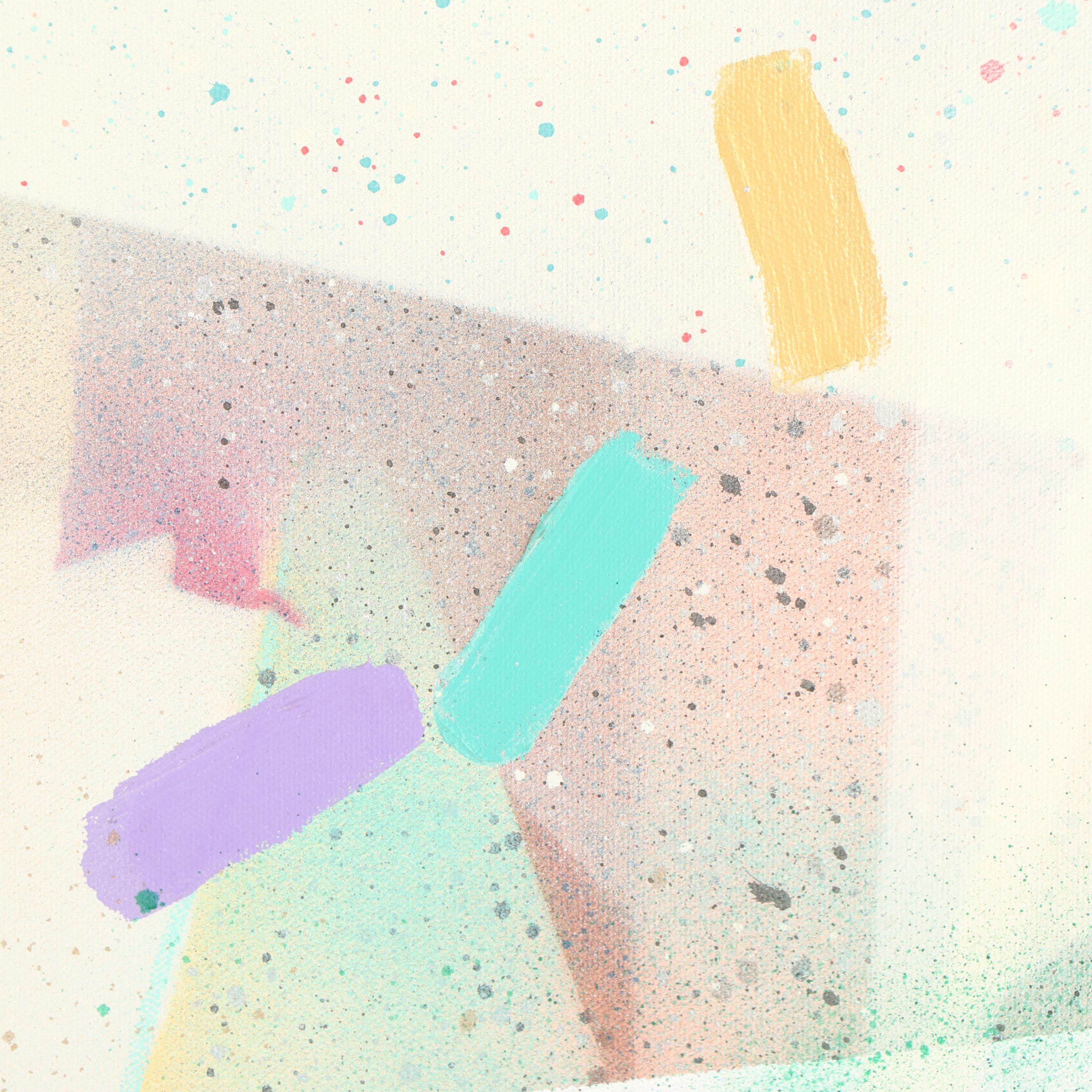 Ollor Abstract Acrylic Painting "Ascending"