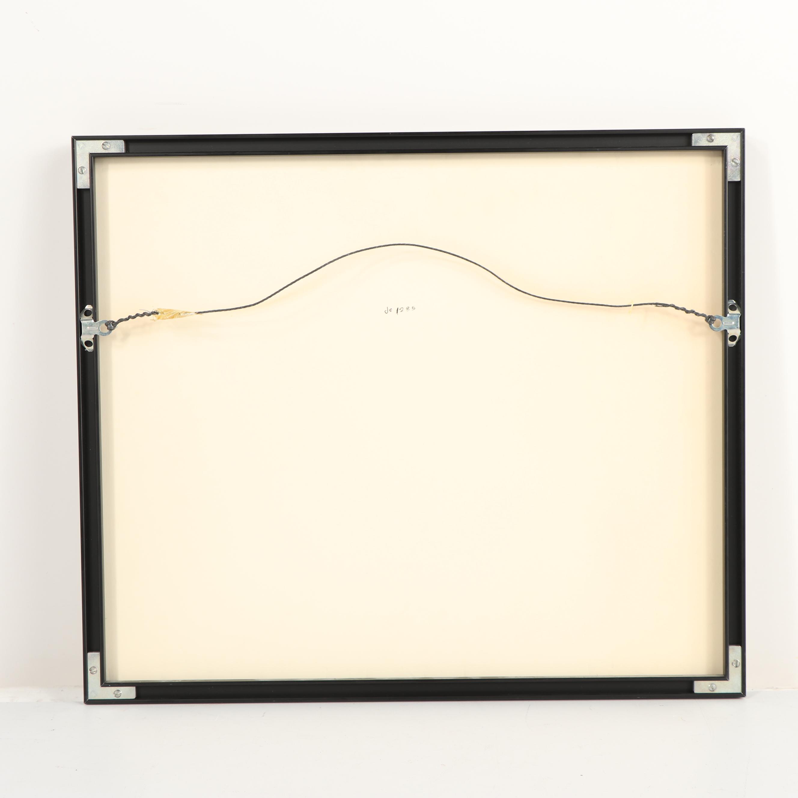 Chuck Jones Signed 1979 Hand-Painted Production Cel "Wile E. Coyote"