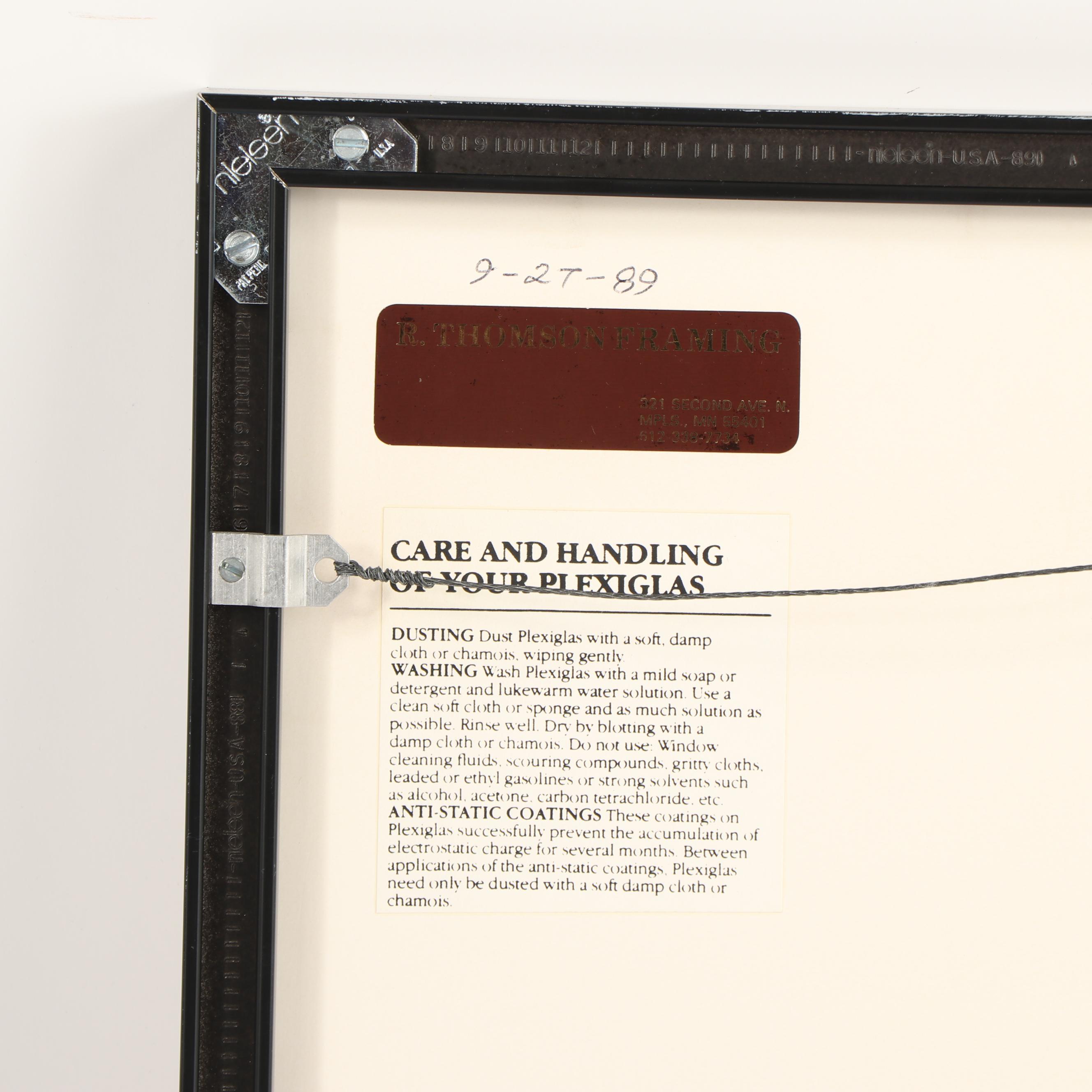 Marsha Burns Gelatin Silver Photograph "# 17 Snowgoose Fantasy Sequence"