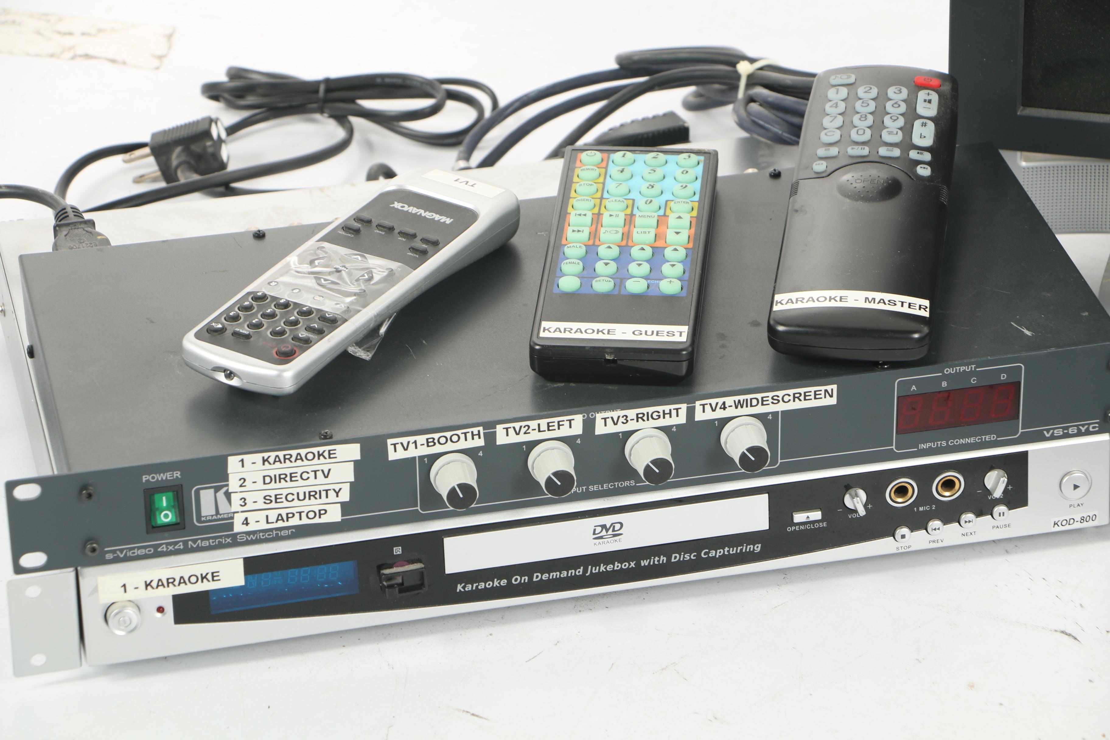 Behringer Mixer, Aruba S3500 Mobility Access Switch, and Other Electronics