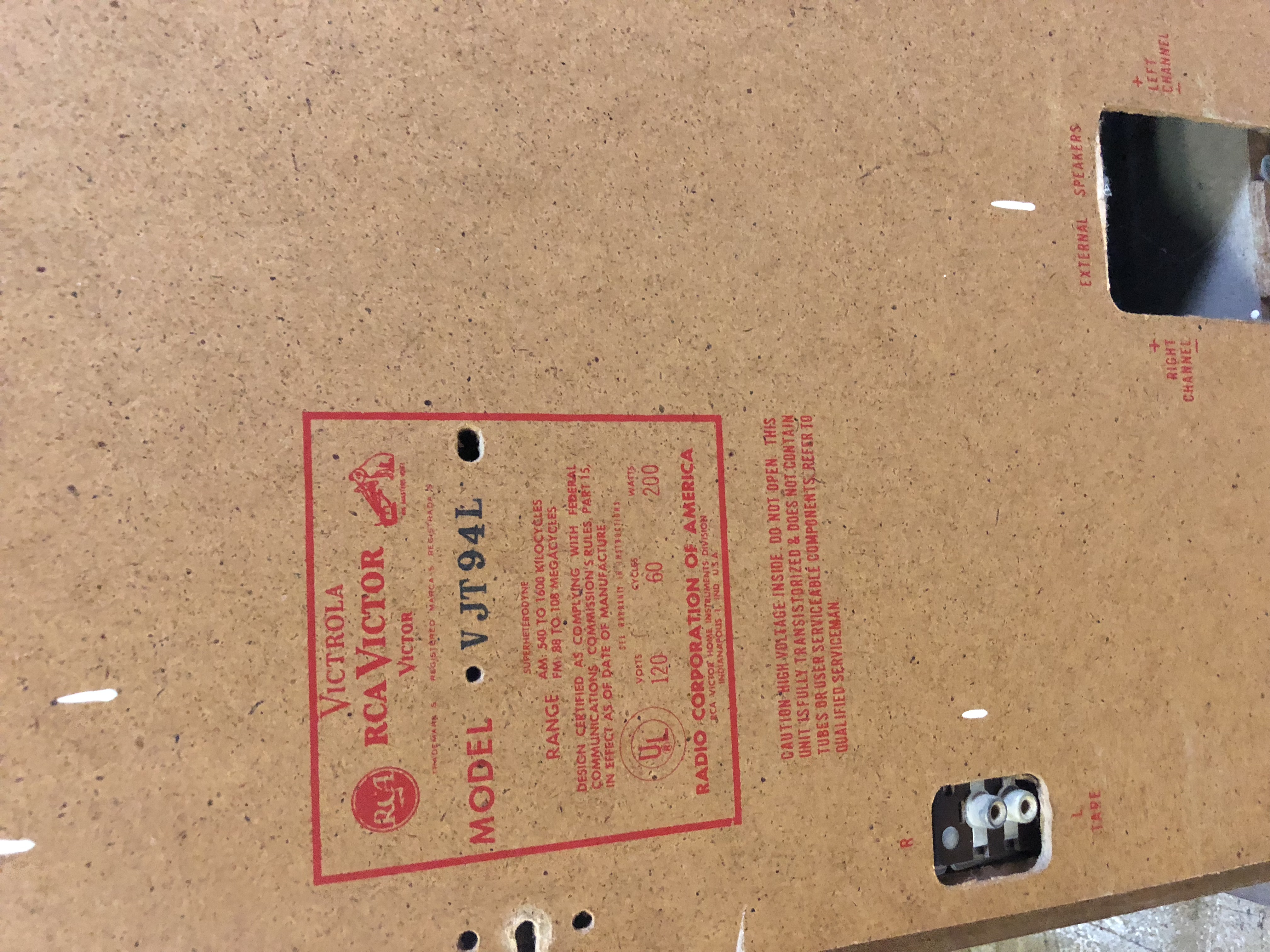 RCA New Vista Victrola Console Stereo