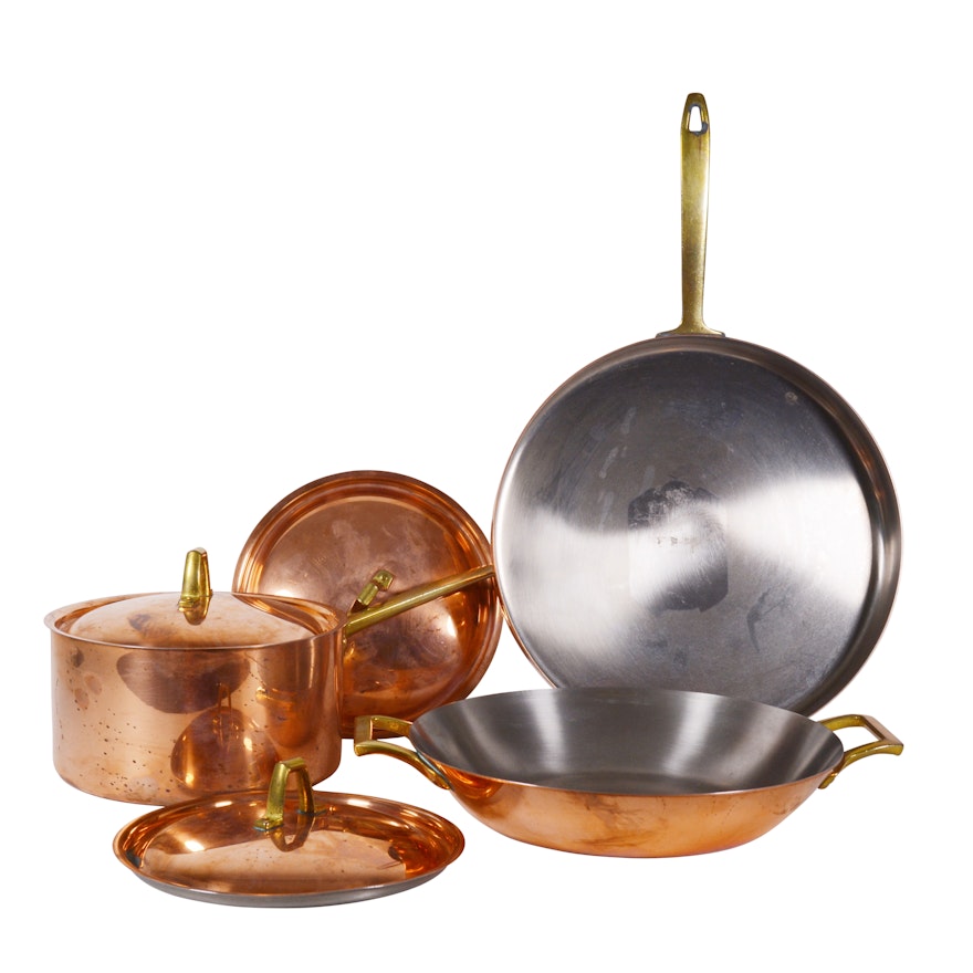 Paul Revere Limited Edition Copper and Brass Pans
