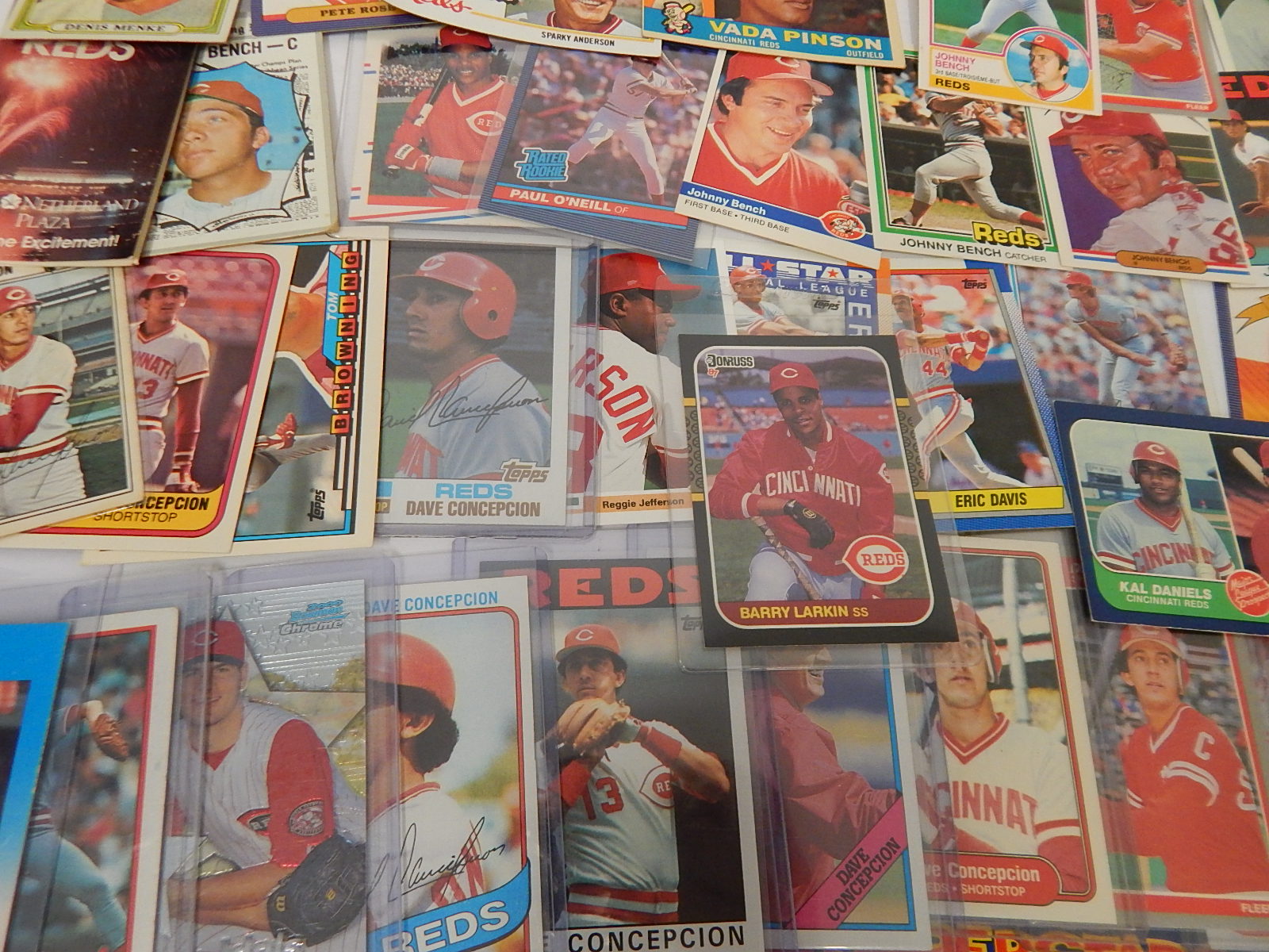 Cincinnati Reds Card and Memorabilia Collection